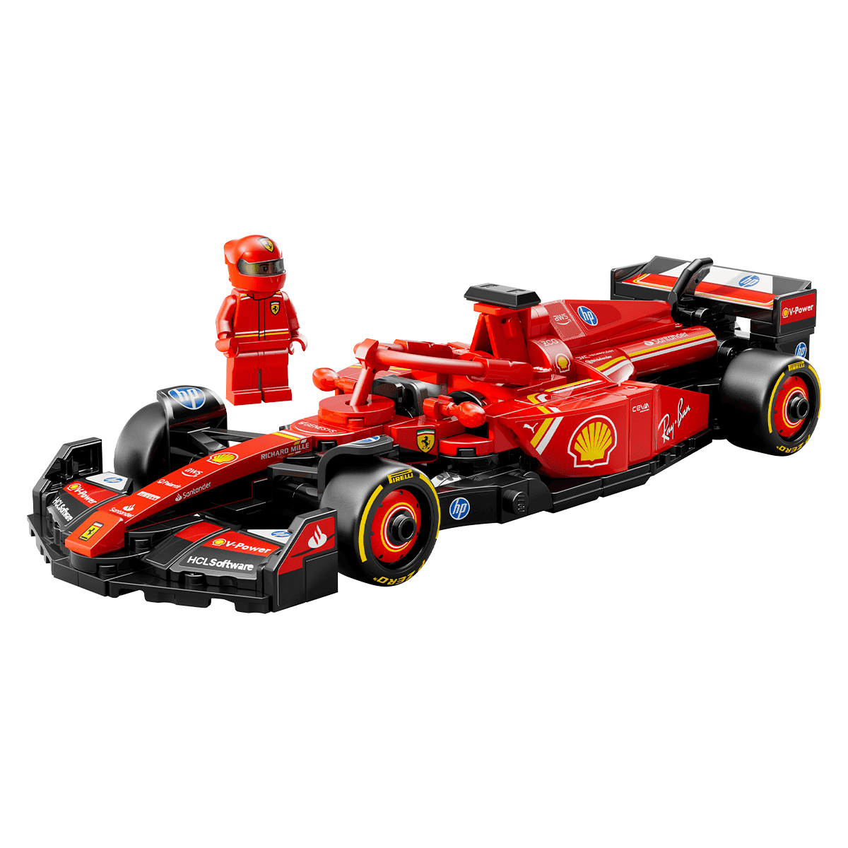 Đồ Chơi Lắp Ráp Xe Đua Ferrari SF-24 F1 LEGO SPEED CHAMPIONS 77242