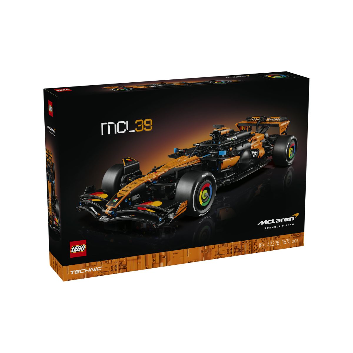 Đồ Chơi Lắp Ráp Xe Đua McLaren MCL39 F1® LEGO TECHNIC 42228