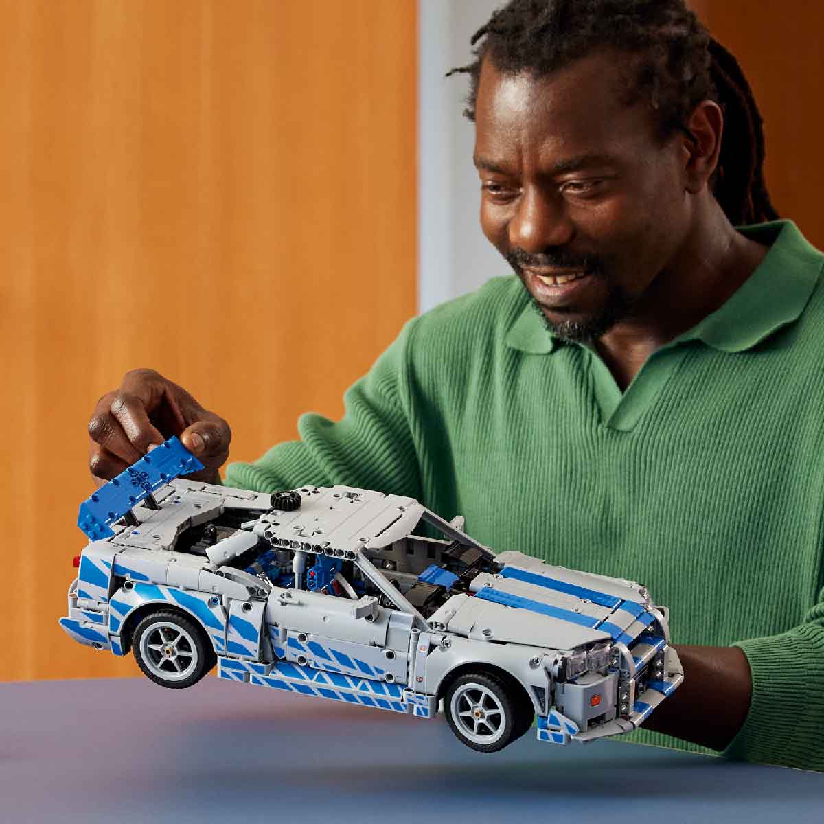 Đồ Chơi Lắp Ráp Xe Đua Nissan Skyline GT-R (R34) LEGO TECHNIC 42210 (1410 chi tiết)