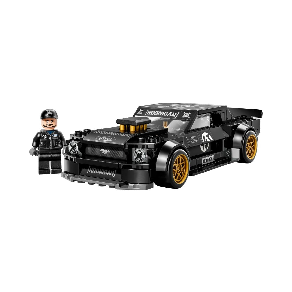 Đồ Chơi Lắp Ráp Xe Ford Mustang Hoonicorn V 1965 Ken Block LEGO SPEED CHAMPIONS 77262 (345 chi tiết)