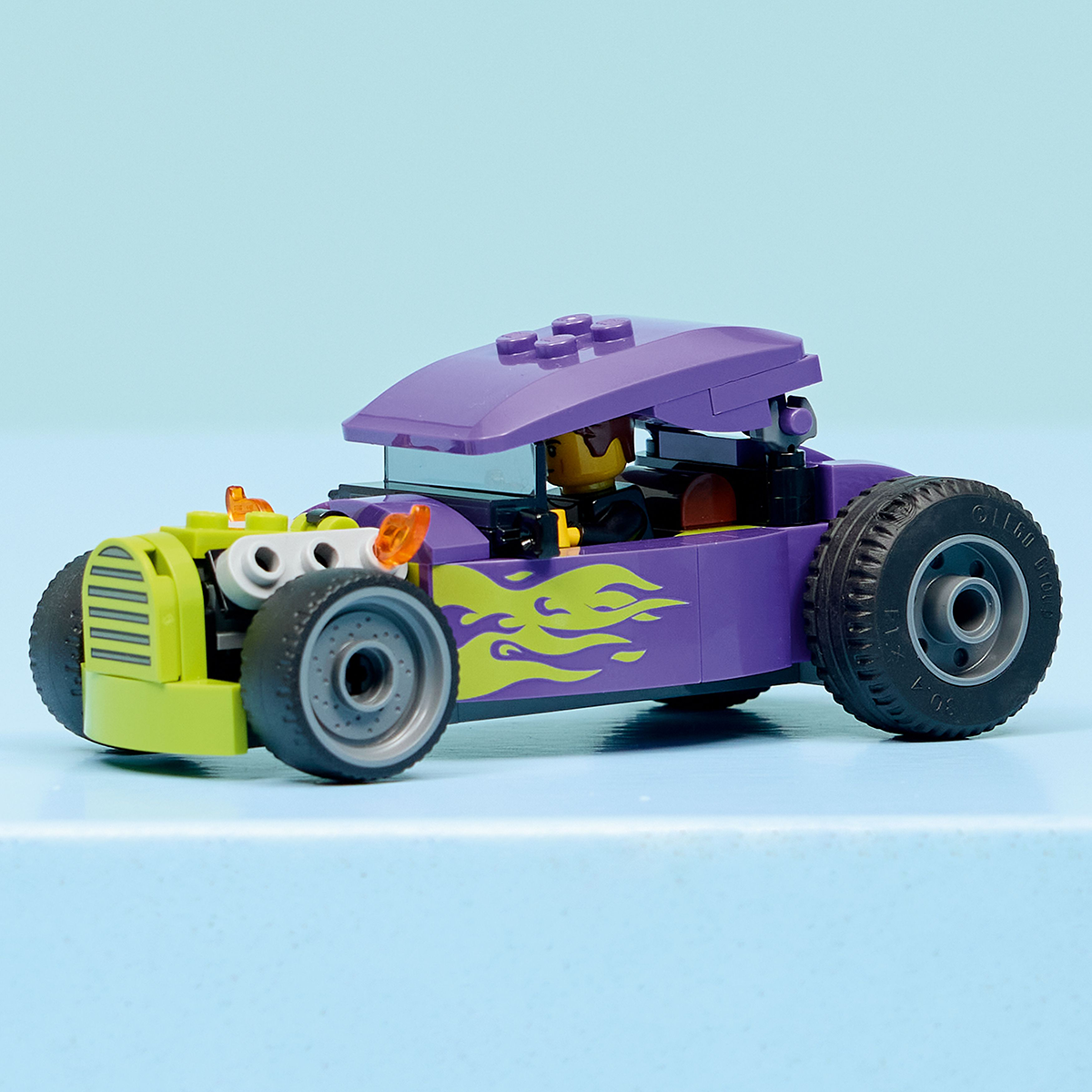 Đồ Chơi Lắp Ráp Xe Hot Rod Phong Cách LEGO CITY 60485 (81 chi tiết)