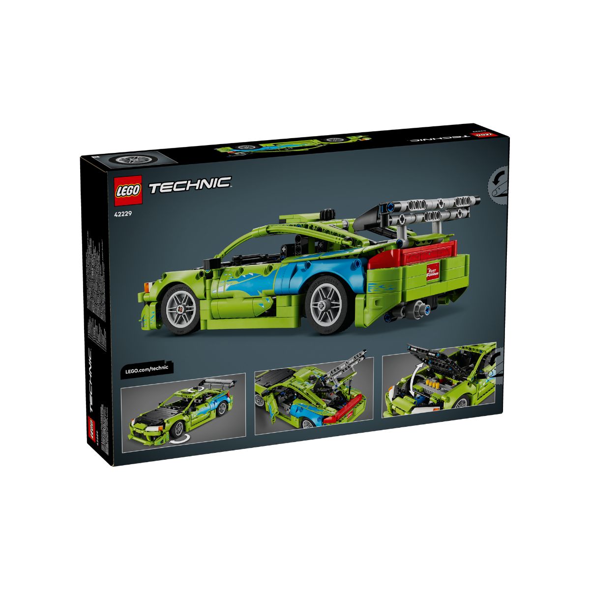 Đồ Chơi Lắp Ráp Xe Mitsubishi Eclipse Fast & Furious LEGO TECHNIC 42229 (827 chi tiết)