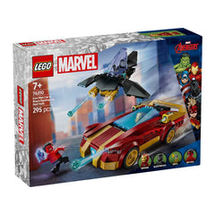 Đồ Chơi Lắp Ráp Xe Người Sắt, Black Panther Đấu Với Hulk LEGO SUPERHEROES 76310