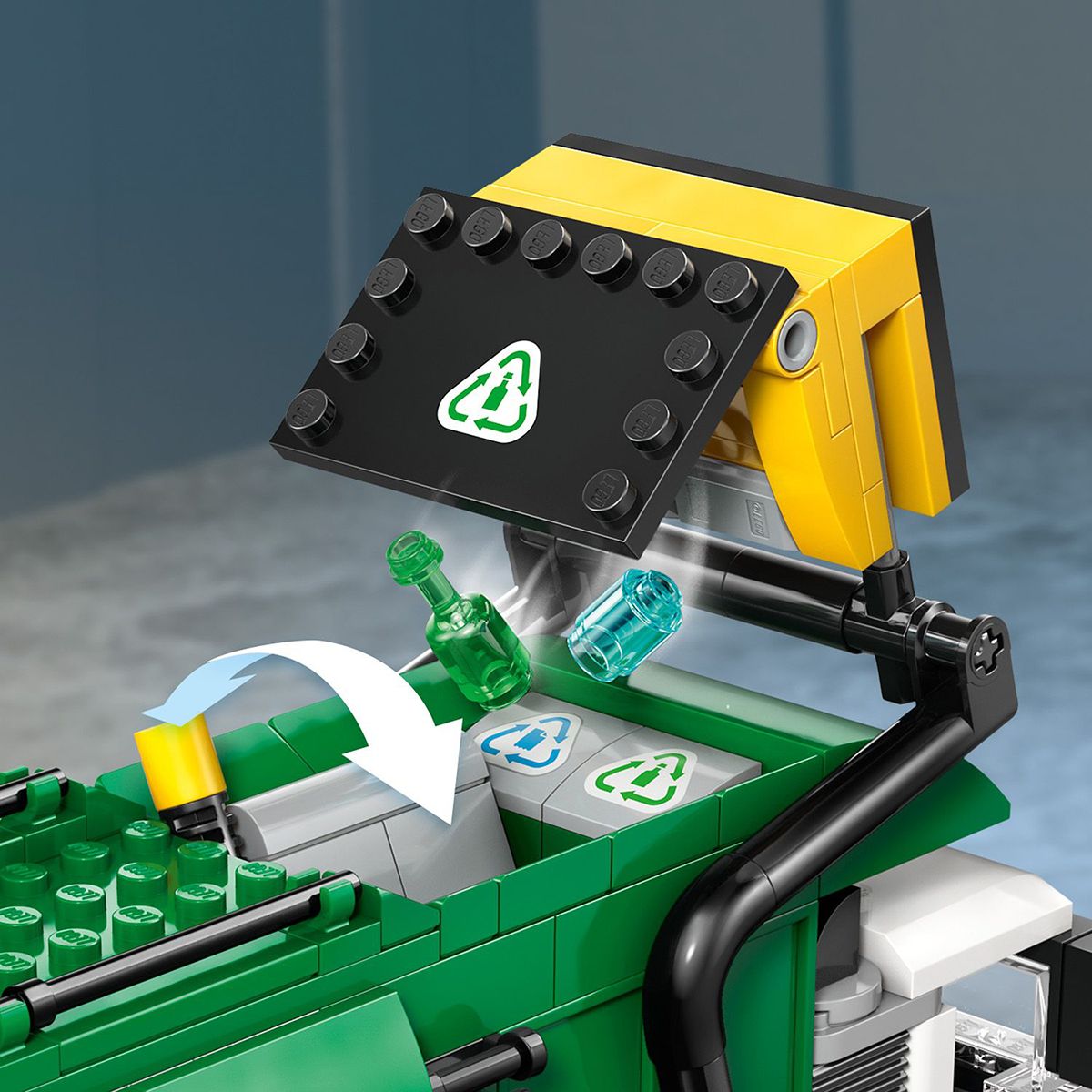 Đồ Chơi Lắp Ráp Xe Rác Tái Chế LEGO CITY 60495 (434 chi tiết)