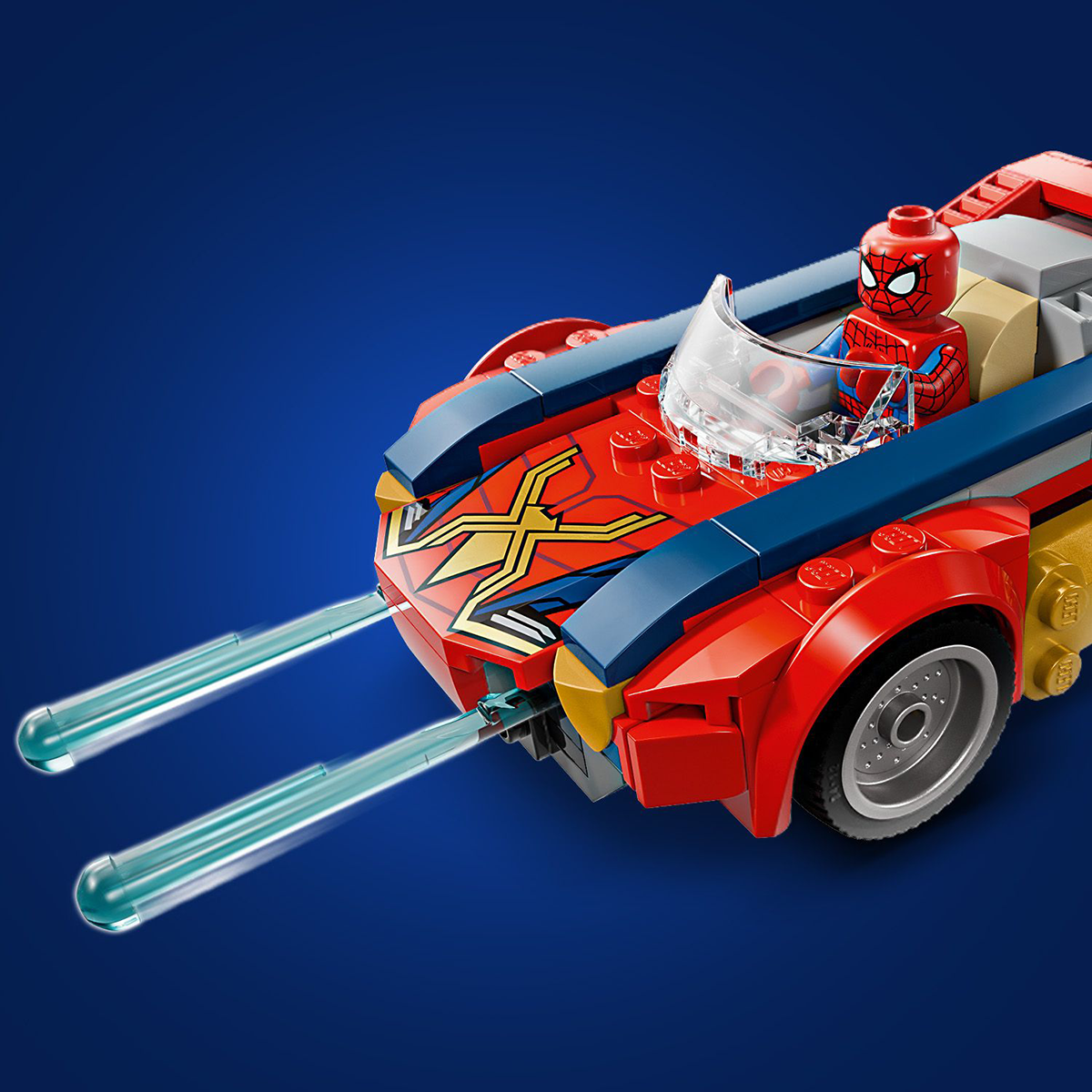 Đồ Chơi Lắp Ráp Xe Spider-Man Và Wolverine Bị Venom Hóa LEGO SUPERHEROES 76336 (134 chi tiết)