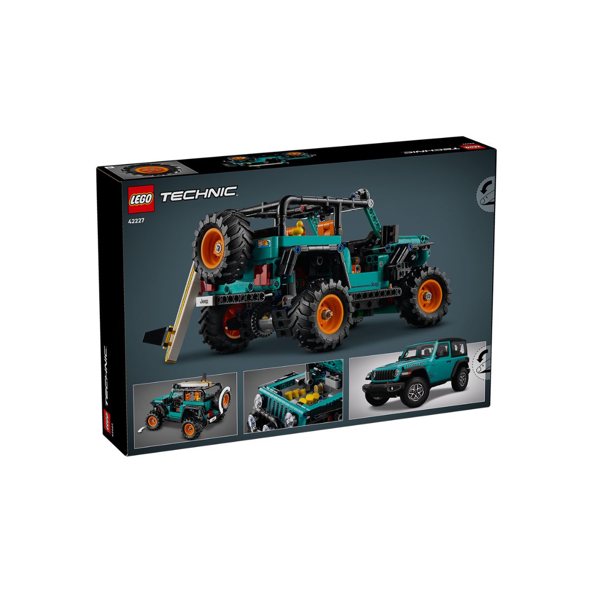 Đồ Chơi Lắp Ráp Xe SUV Jeep® Wrangler Rubicon LEGO TECHNIC 42227 (723 chi tiết)