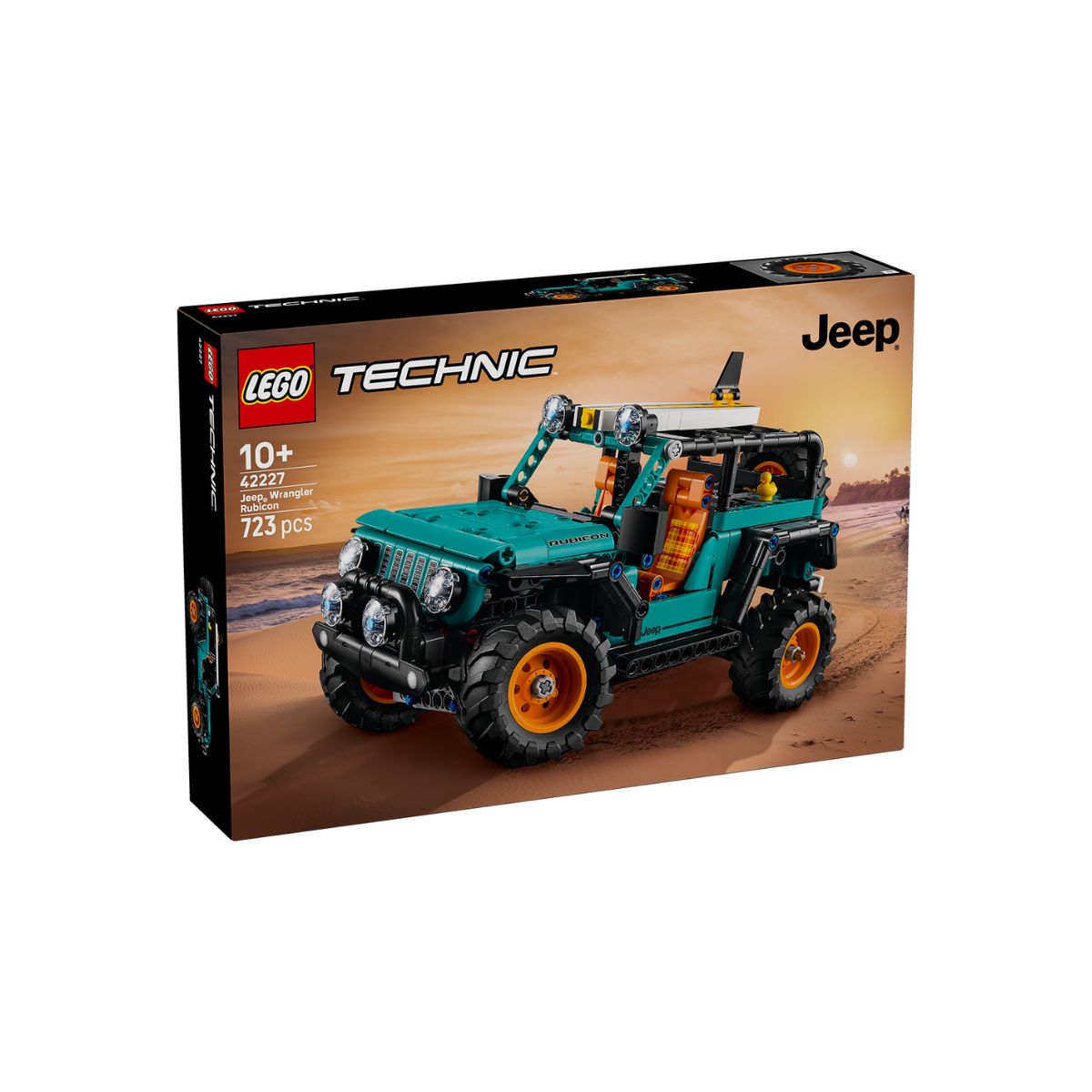 Đồ Chơi Lắp Ráp Xe SUV Jeep® Wrangler Rubicon LEGO TECHNIC 42227 (723 chi tiết)