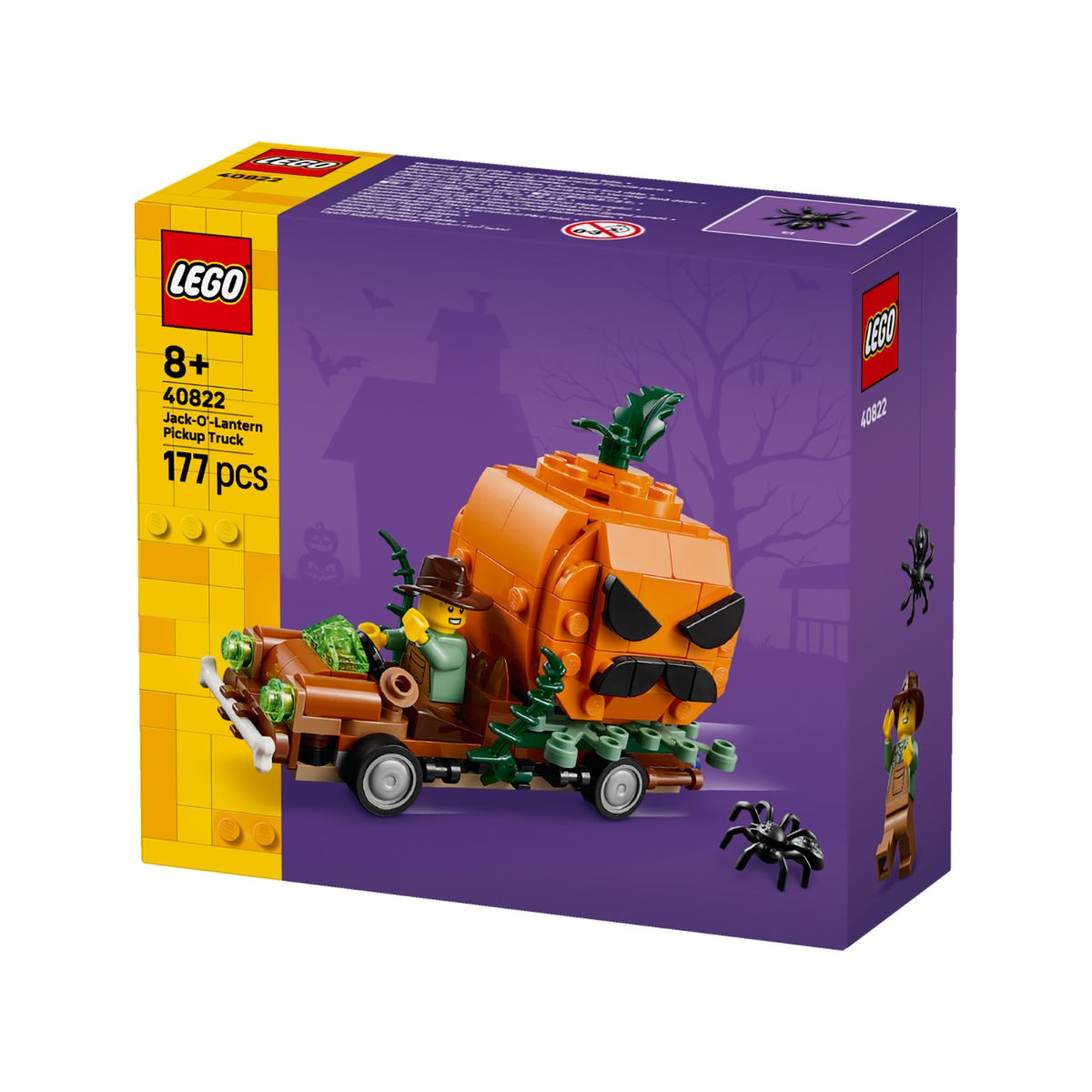 Đồ Chơi Lắp Ráp Xe Tải Bí Ngô Ma Quái LEGO SEASONS AND OCCASIONS 40822 (177 Chi Tiết)