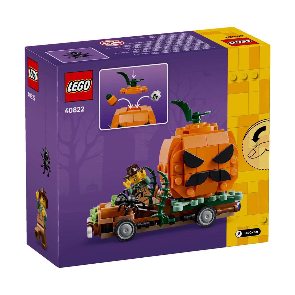 Đồ Chơi Lắp Ráp Xe Tải Bí Ngô Ma Quái LEGO SEASONS AND OCCASIONS 40822 (177 Chi Tiết)