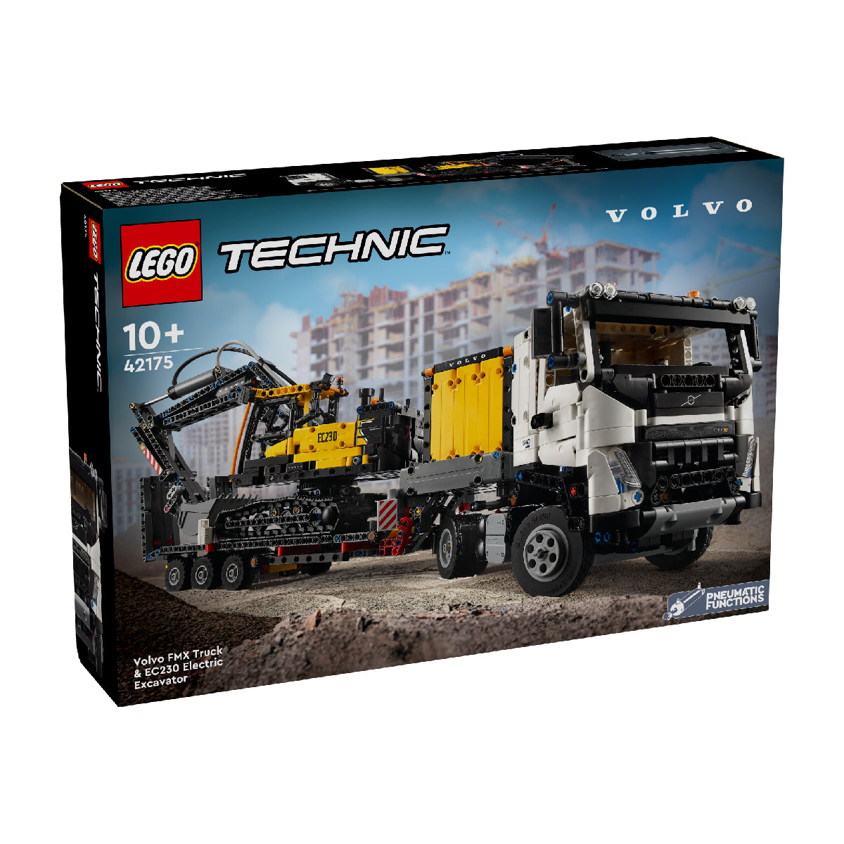 Đồ Chơi Lắp Ráp Xe Tải Hạng Nặng Volvo FMX & Máy Xúc EC230 Electric LEGO TECHNIC 42175 (2274 Chi Tiết)
