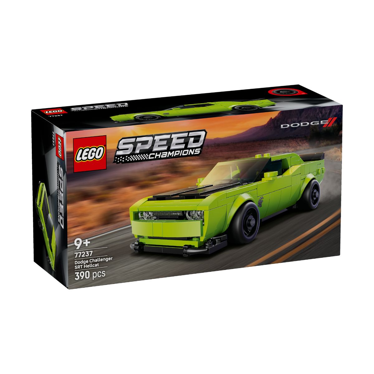 Đồ Chơi Lắp Ráp Xe Thể Thao Dodge Challenger SRT Hellcat LEGO SPEED CHAMPIONS 77237 (390 chi tiết)