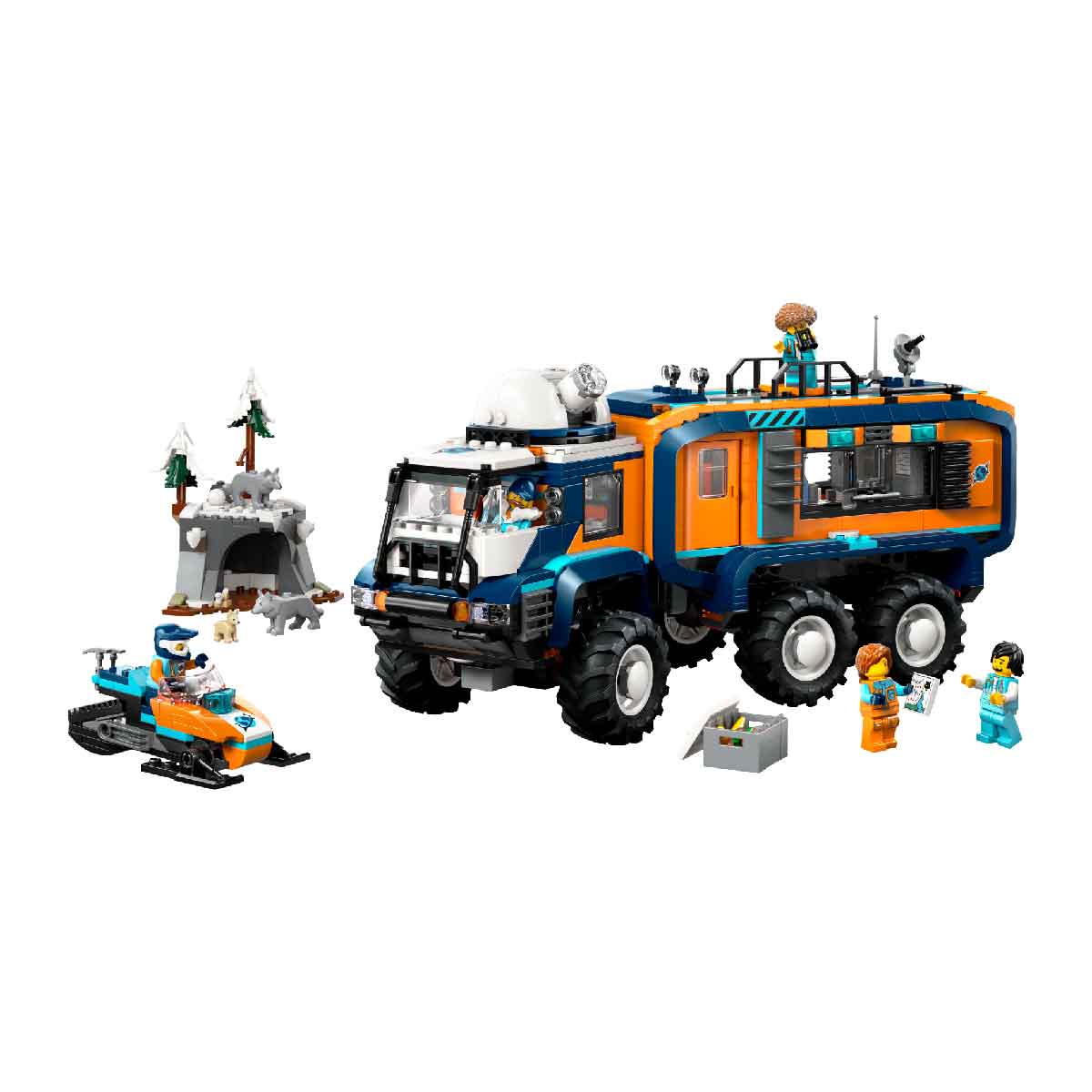Đồ Chơi Lắp Ráp Xe Thí Nghiệm Khám Phá Bắc Cực LEGO CITY 60471 (1064 chi tiết)