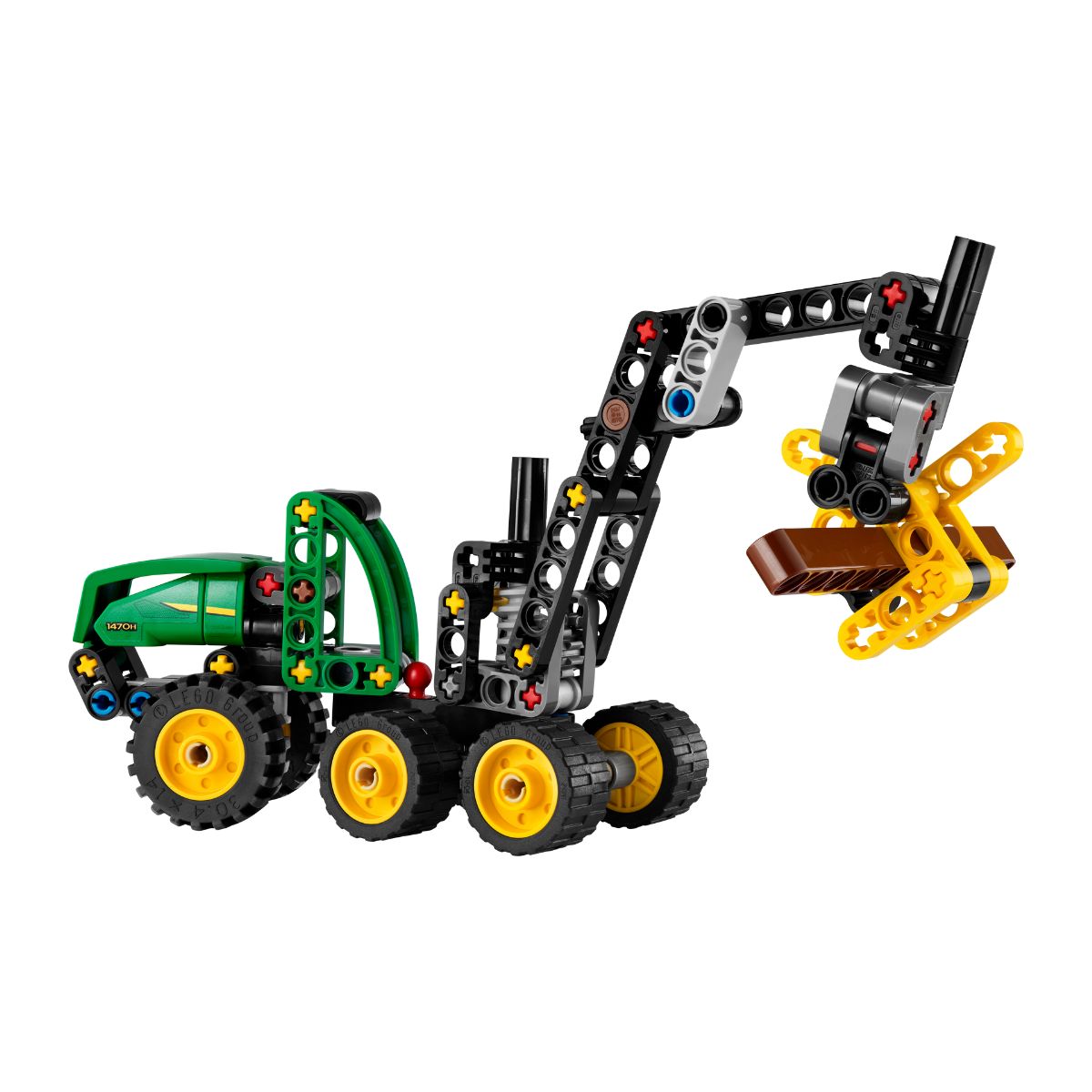 Đồ Chơi Lắp Ráp Xe Thu Hoạch Gỗ John Deere LEGO TECHNIC 42218 (117 chi tiết)