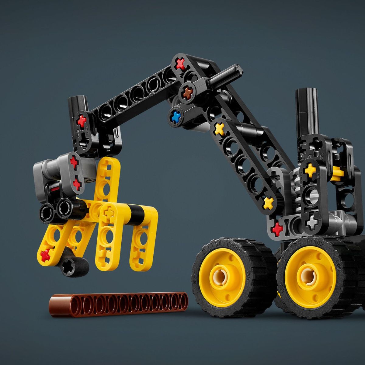 Đồ Chơi Lắp Ráp Xe Thu Hoạch Gỗ John Deere LEGO TECHNIC 42218 (117 chi tiết)