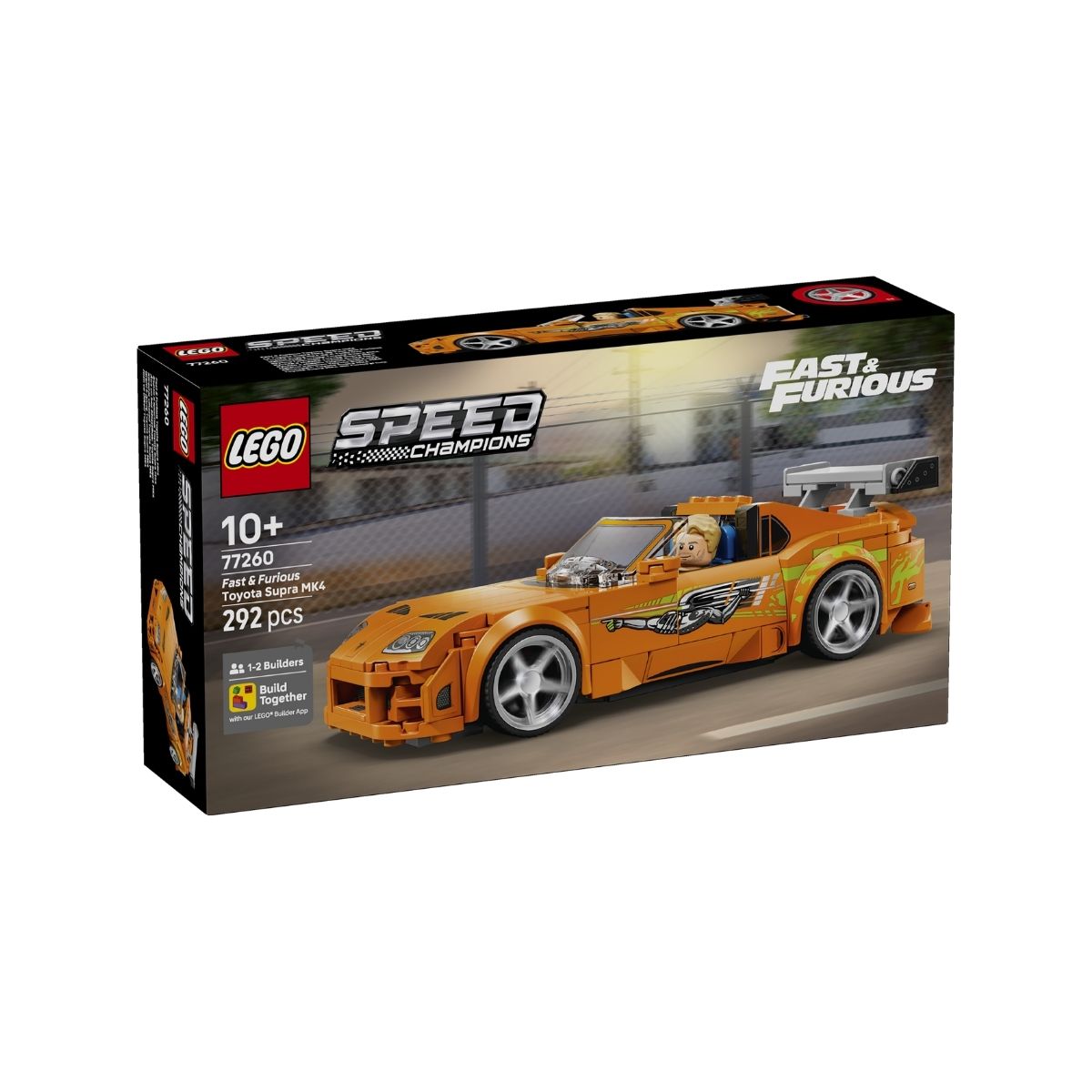 Đồ Chơi Lắp Ráp Xe Toyota Supra MK – Fast & Furious LEGO SPEED CHAMPIONS 77260 (292 chi tiết)