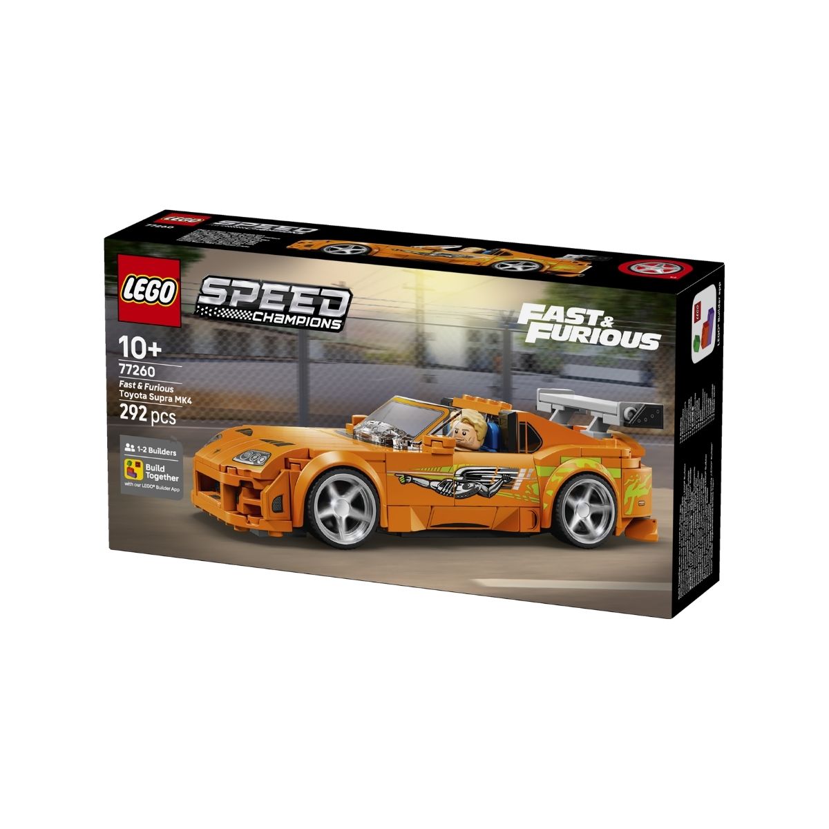 Đồ Chơi Lắp Ráp Xe Toyota Supra MK – Fast & Furious LEGO SPEED CHAMPIONS 77260 (292 chi tiết)