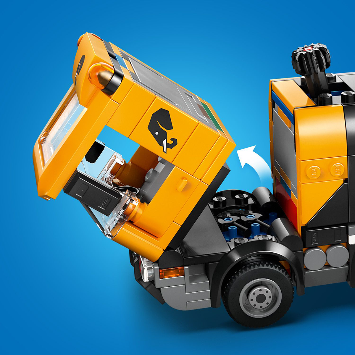 Đồ Chơi Lắp Ráp Xe Trộn Xi Măng LEGO CITY 60478 (371 chi tiết)