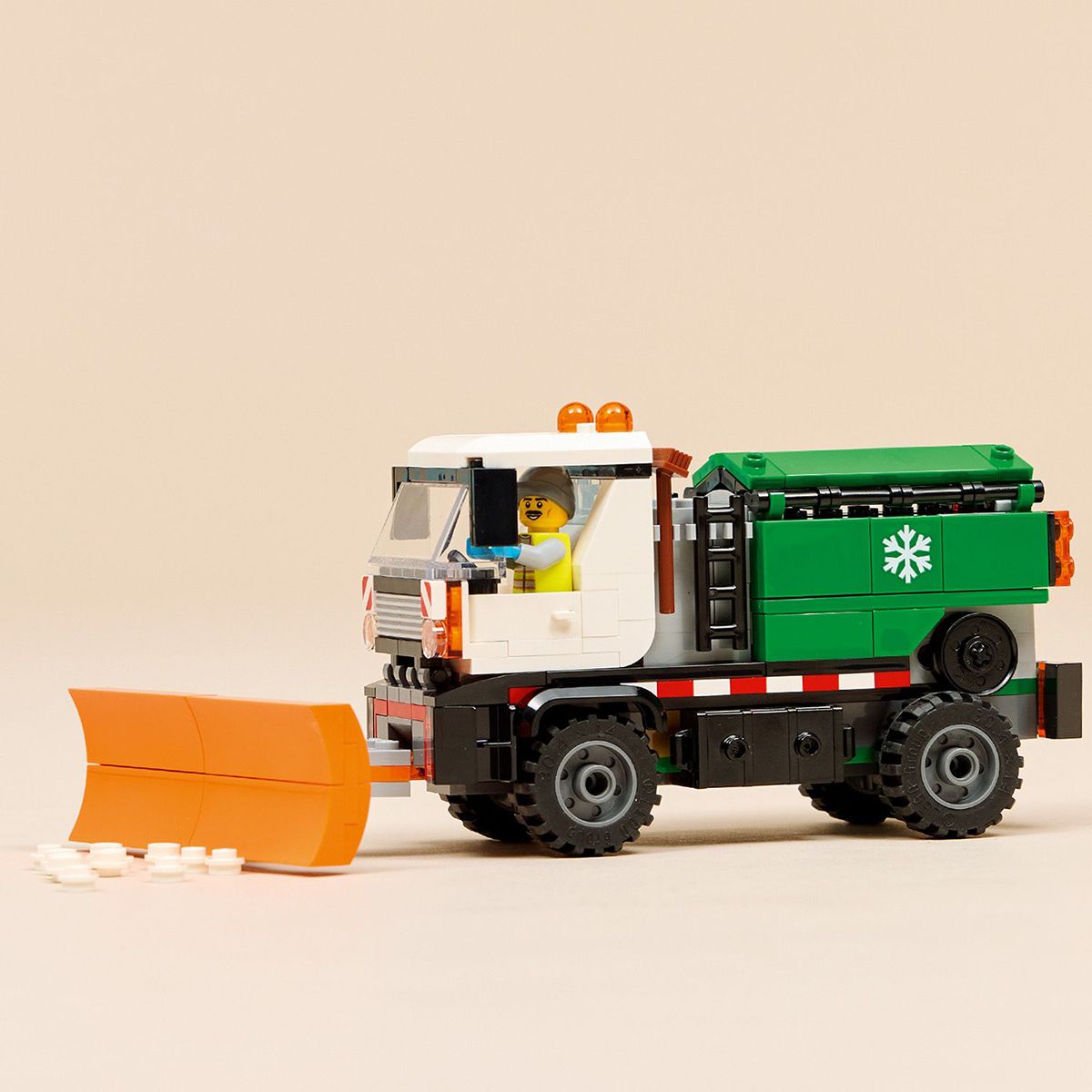 Đồ Chơi Lắp Ráp Xe Ủi Tuyết LEGO CITY 60490 (263 chi tiết)