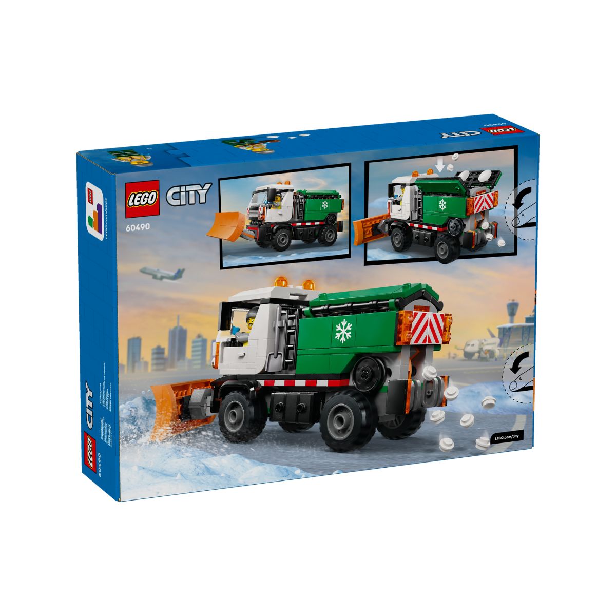 Đồ Chơi Lắp Ráp Xe Ủi Tuyết LEGO CITY 60490 (263 chi tiết)
