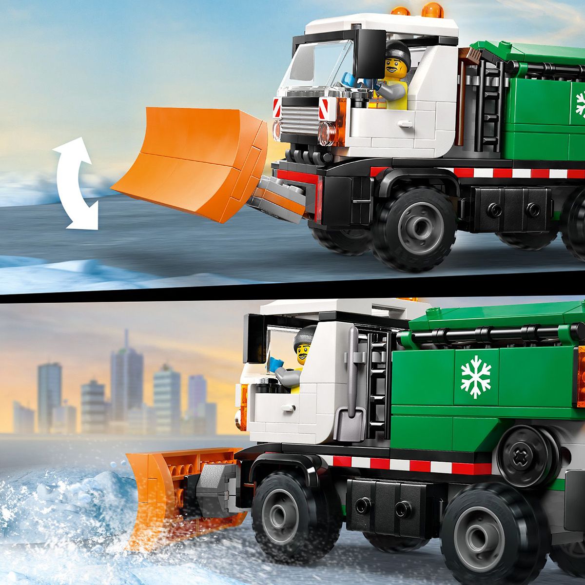 Đồ Chơi Lắp Ráp Xe Ủi Tuyết LEGO CITY 60490 (263 chi tiết)