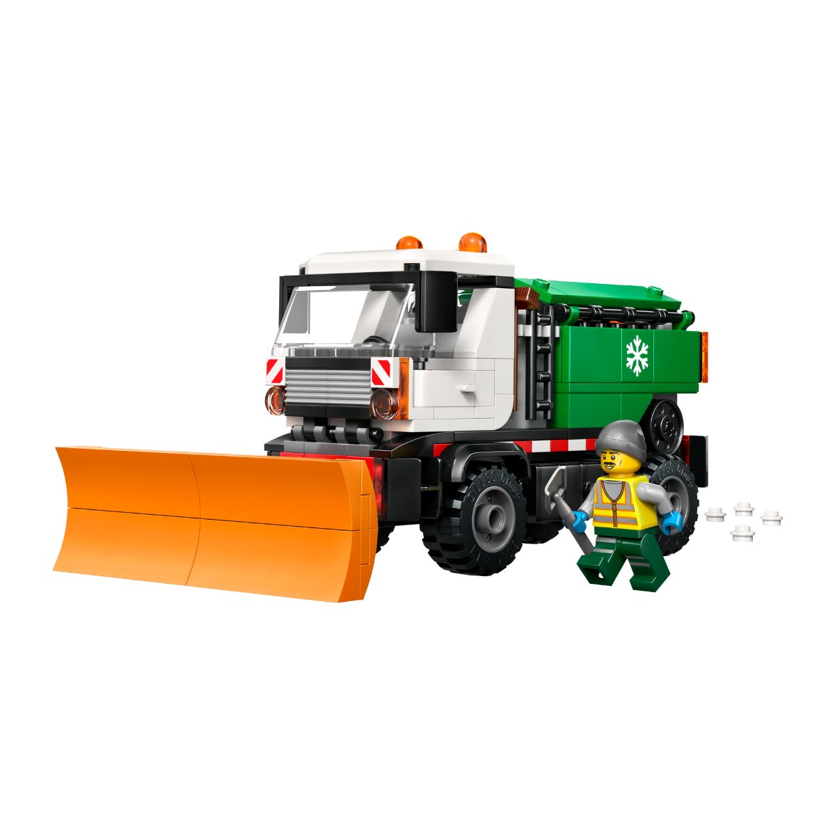 Đồ Chơi Lắp Ráp Xe Ủi Tuyết LEGO CITY 60490 (263 chi tiết)