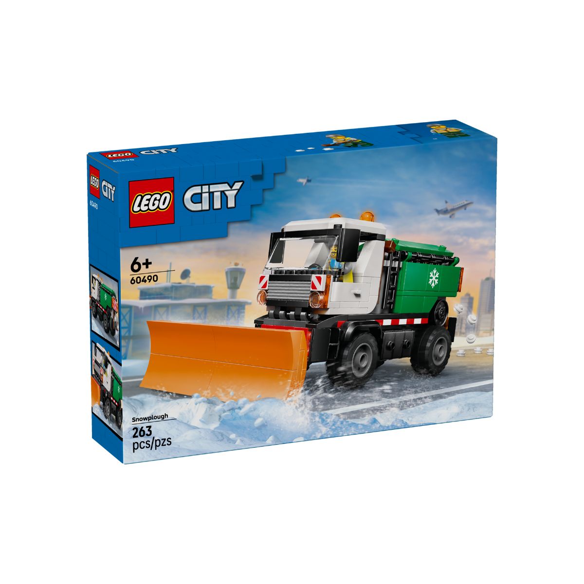 Đồ Chơi Lắp Ráp Xe Ủi Tuyết LEGO CITY 60490 (263 chi tiết)