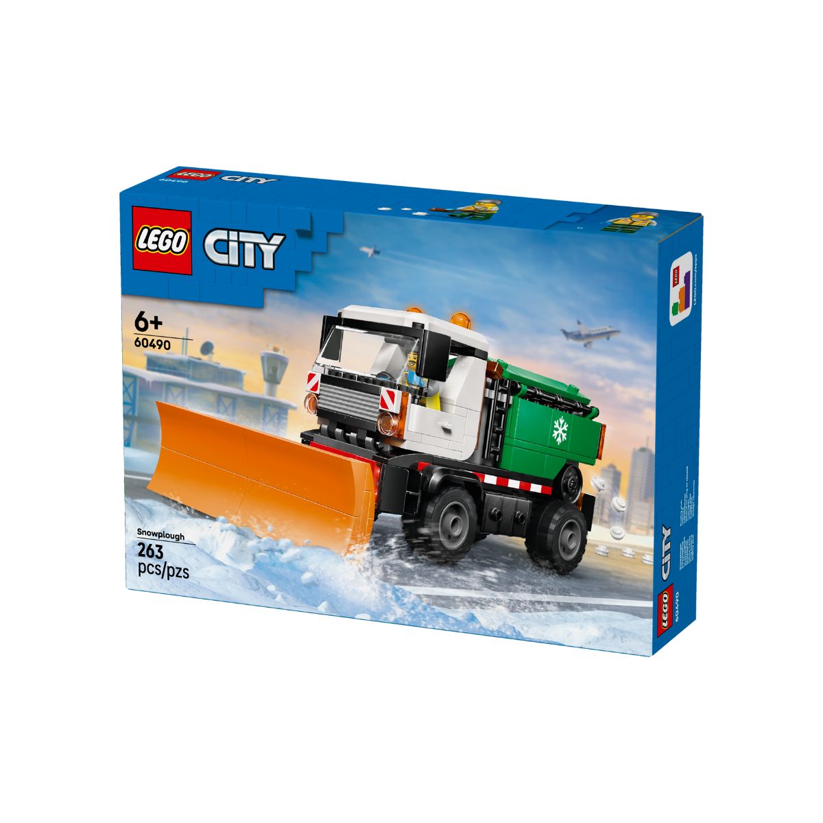 Đồ Chơi Lắp Ráp Xe Ủi Tuyết LEGO CITY 60490 (263 chi tiết)