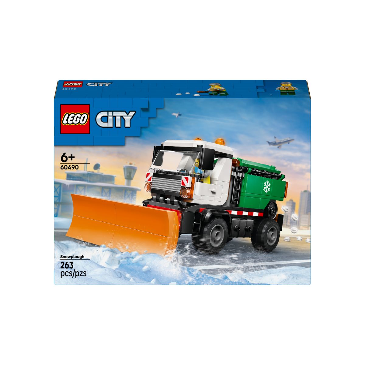 Đồ Chơi Lắp Ráp Xe Ủi Tuyết LEGO CITY 60490 (263 chi tiết)