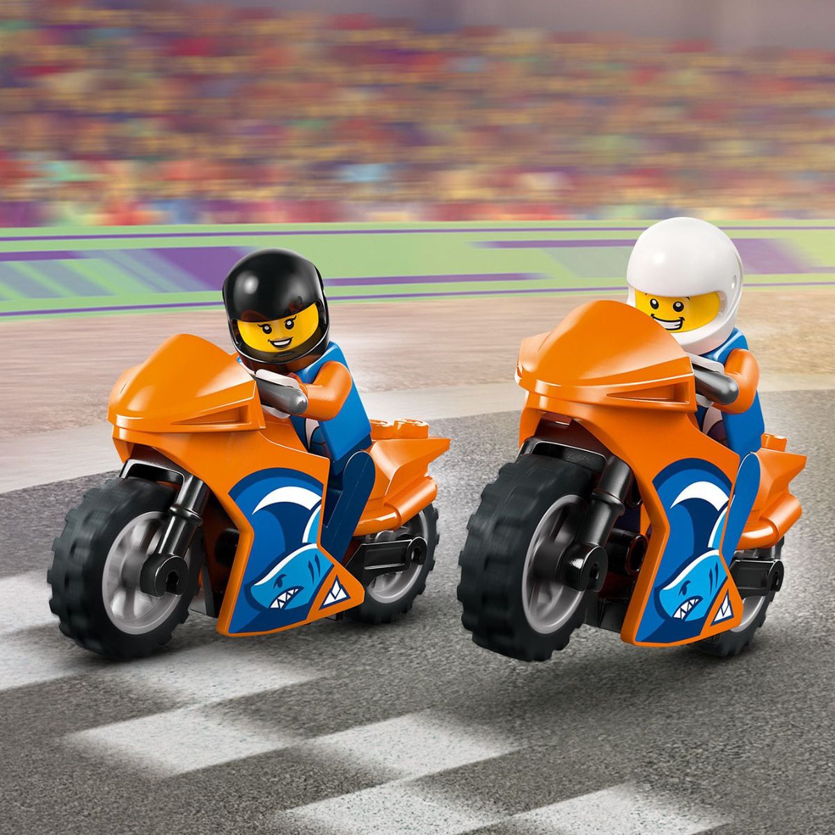 Đồ Chơi Lắp Ráp Xe Vận Chuyển Mô Tô Chuyên Dụng LEGO CITY 60491 (88 chi tiết)