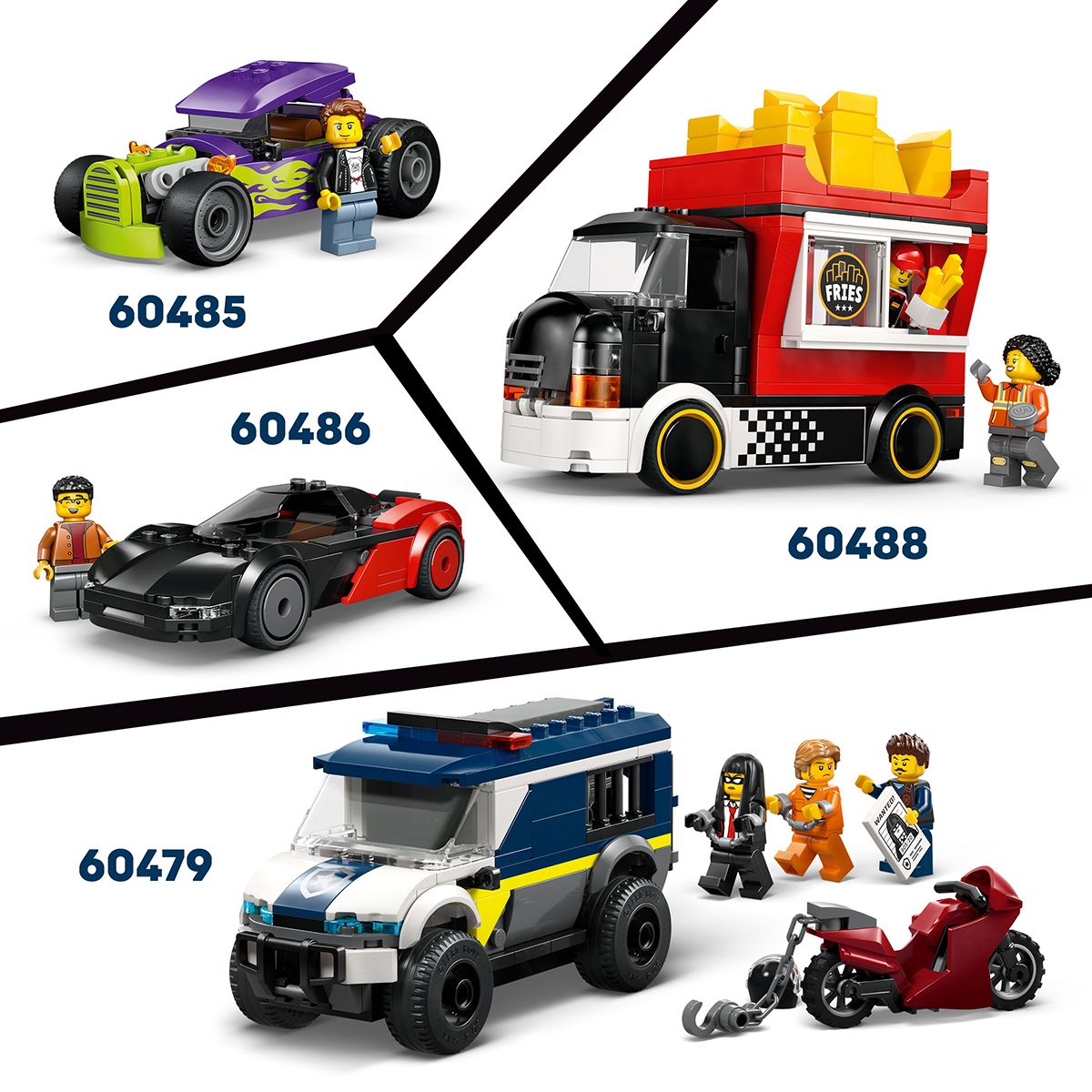 Đồ Chơi Lắp Ráp Xe Van LEGO LEGO CITY 60500