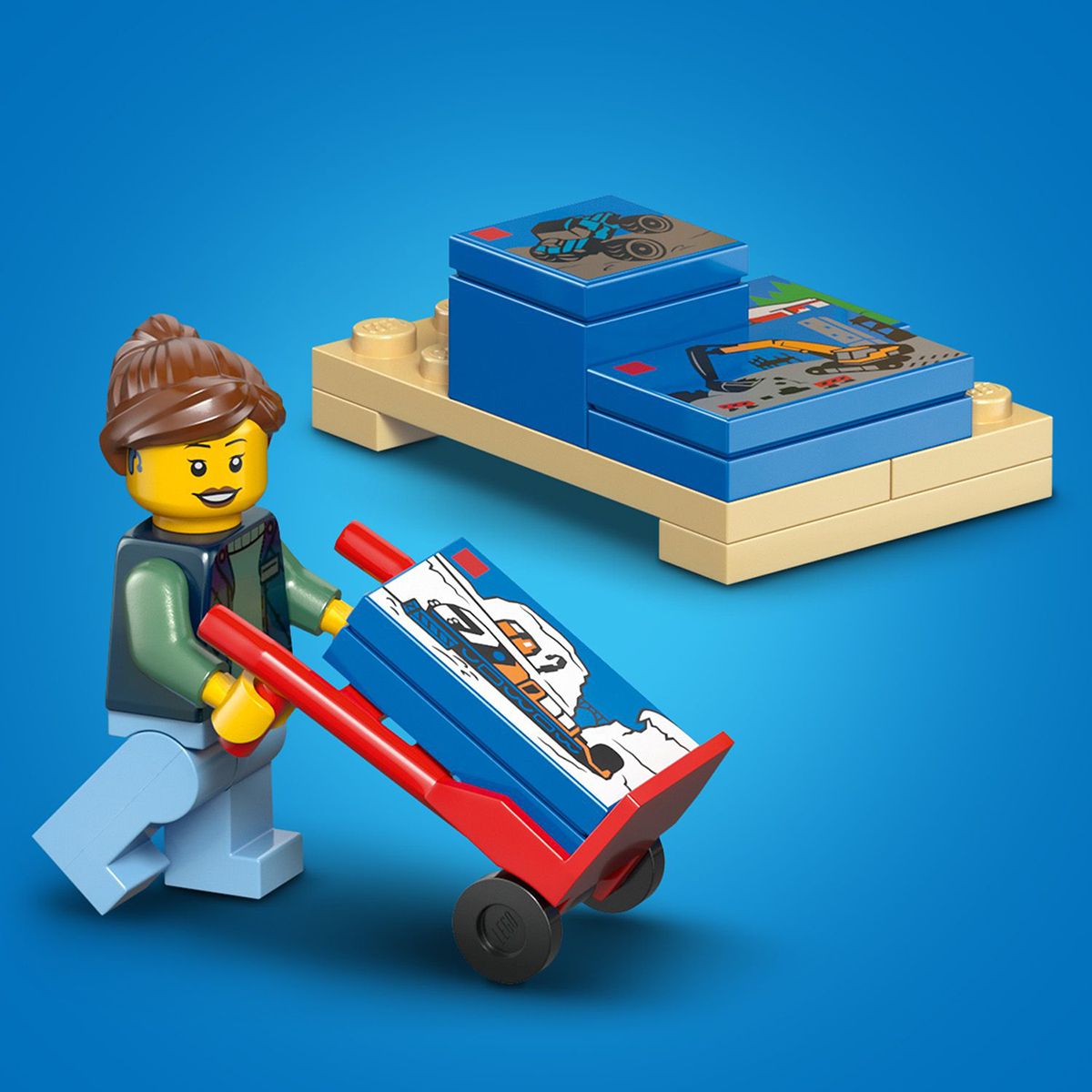 Đồ Chơi Lắp Ráp Xe Van LEGO LEGO CITY 60500