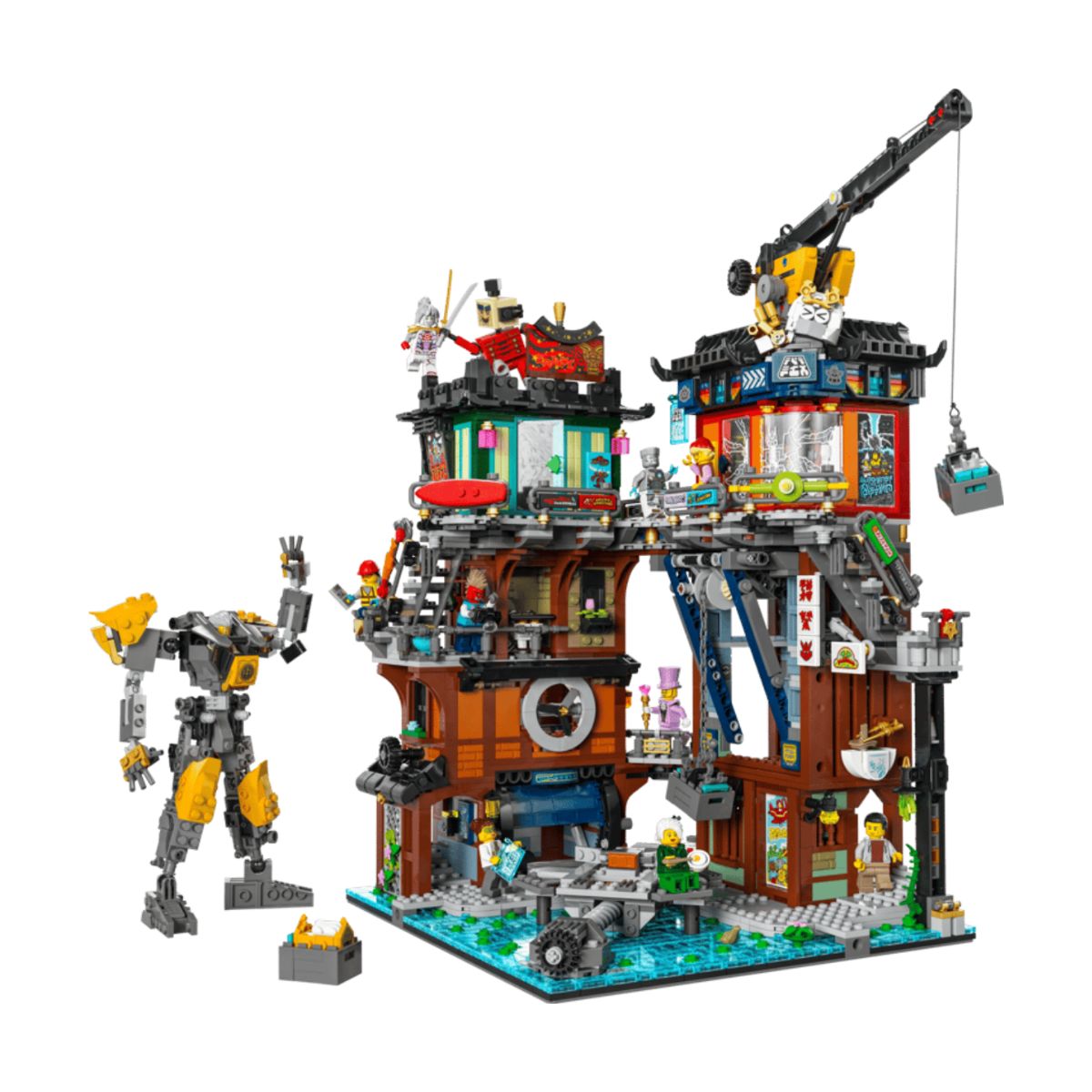 Đồ Chơi Lắp Ráp Xưởng Chế Tạo Thành Phố Ninjago® LEGO NINJAGO 71837