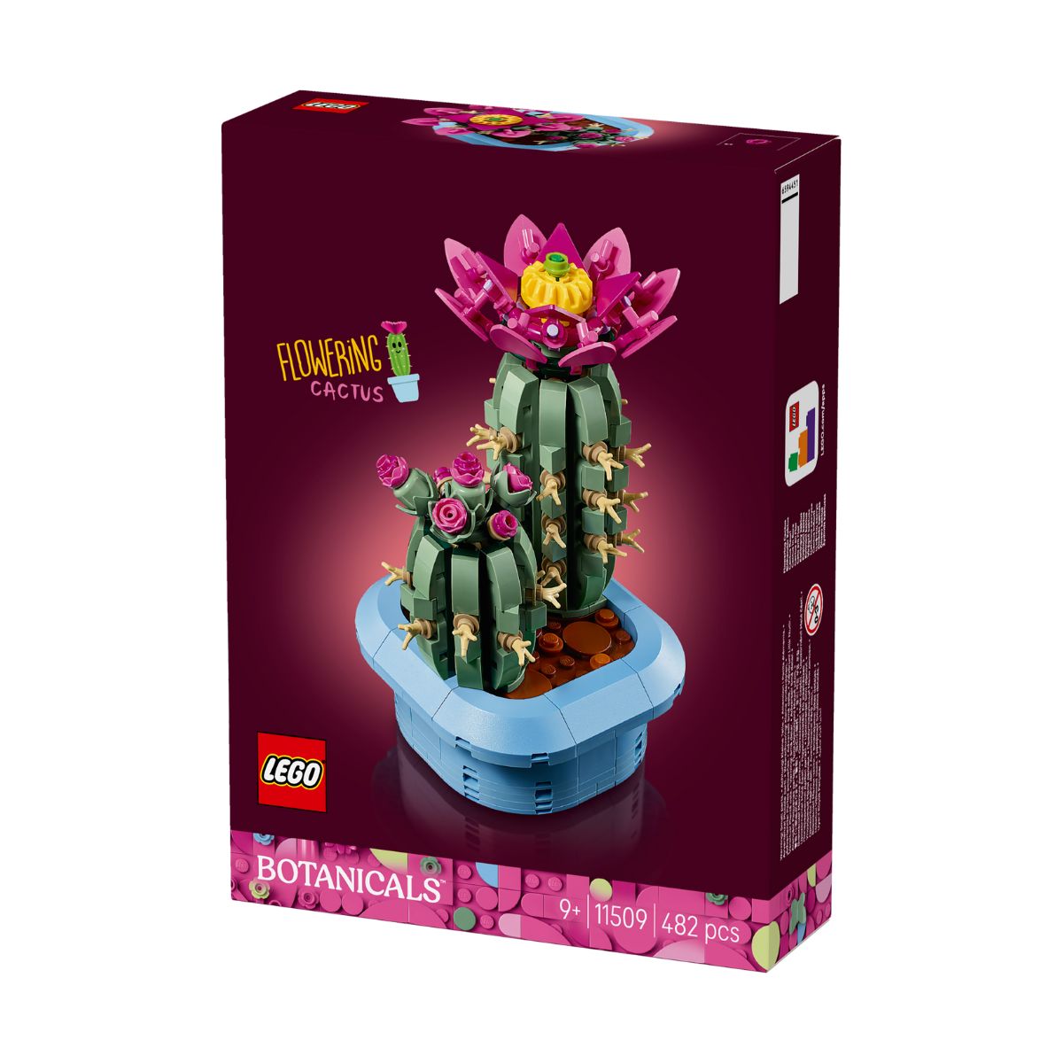 Đồ Chơi Lắp Ráp Xương Rồng Nở Hoa LEGO BOTANICALS 11509 (482 Chi Tiết)