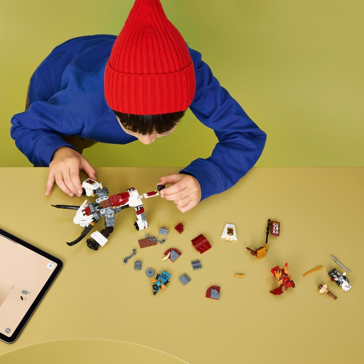 Đồ Chơi Lắp Ráp Zilvar Và Quái thú Rồng Grimtak LEGO NINJAGO 71863 (232 chi tiết)