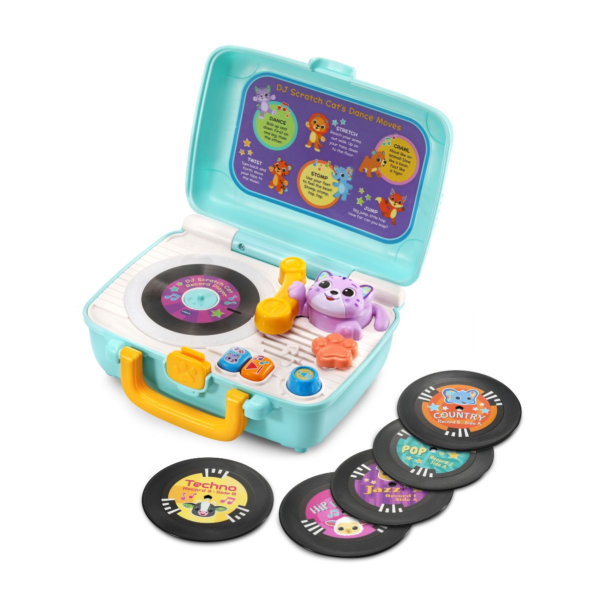 Đồ Chơi Máy Nghe Nhạc Đĩa Than Cho Bé VTECH 80-568100