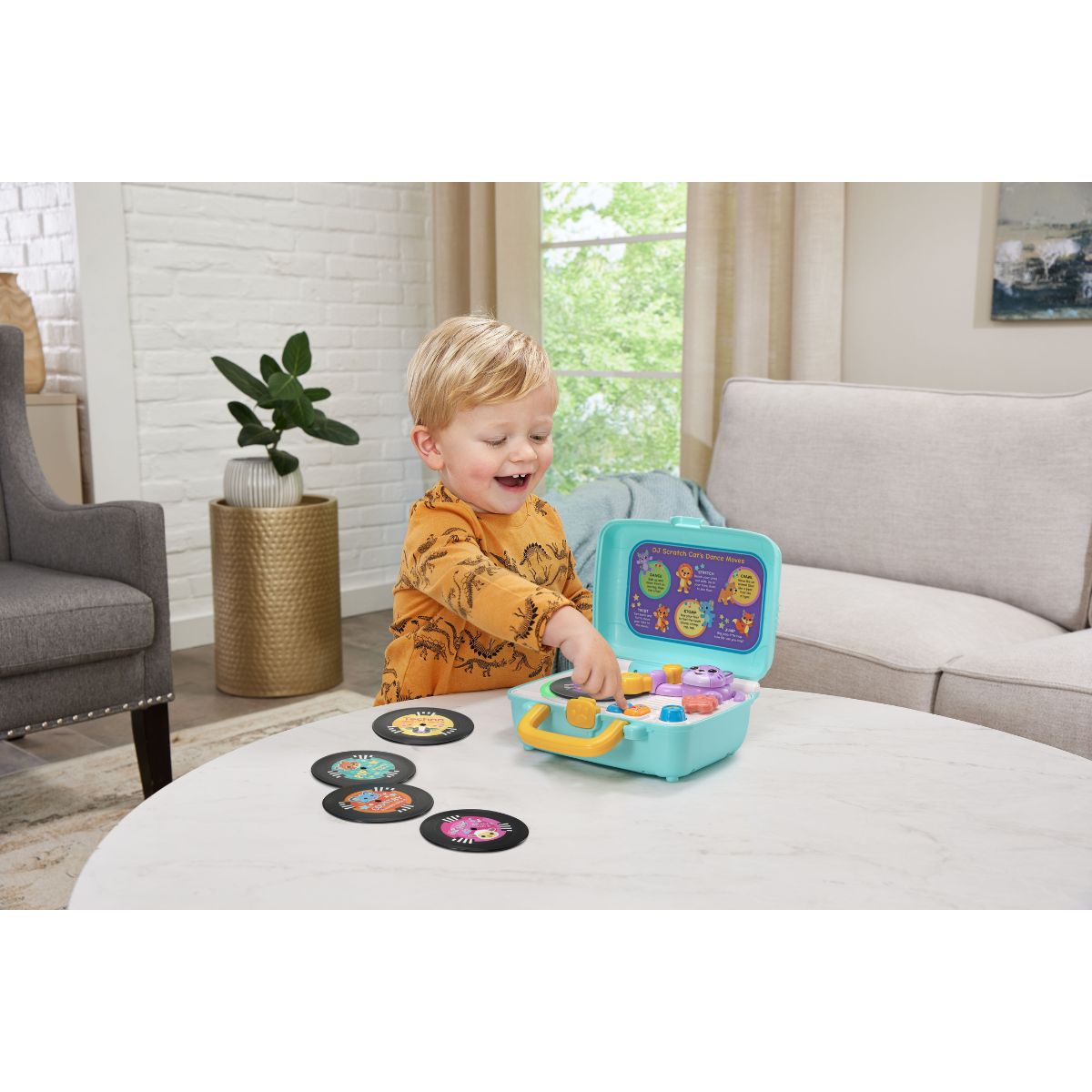 Đồ Chơi Máy Nghe Nhạc Đĩa Than Cho Bé VTECH 80-568100