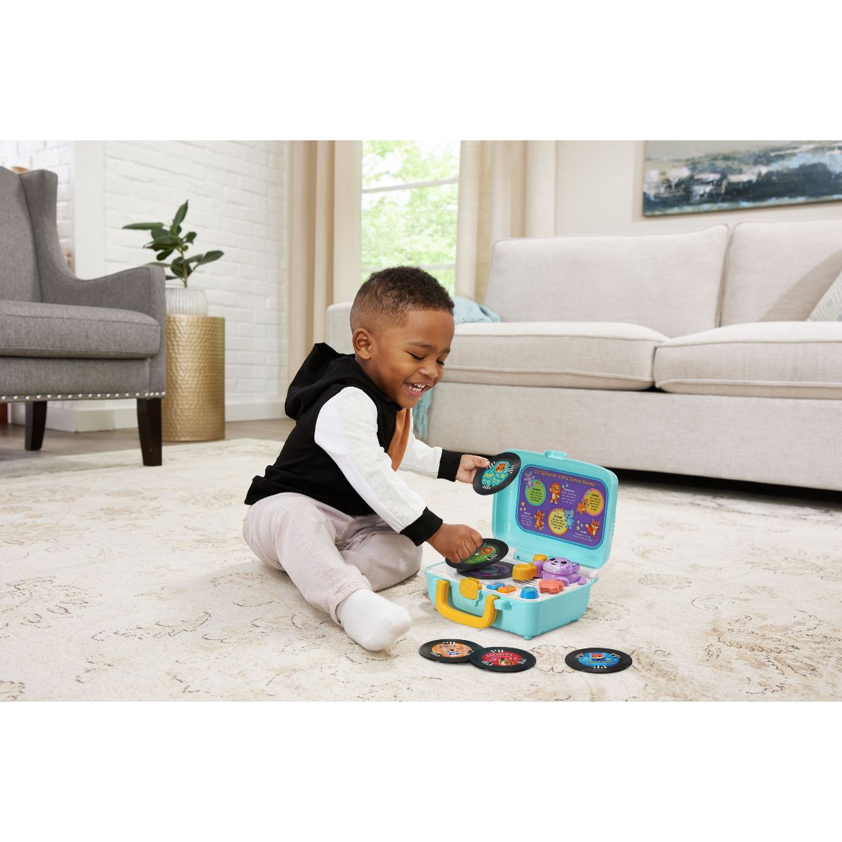 Đồ Chơi Máy Nghe Nhạc Đĩa Than Cho Bé VTECH 80-568100