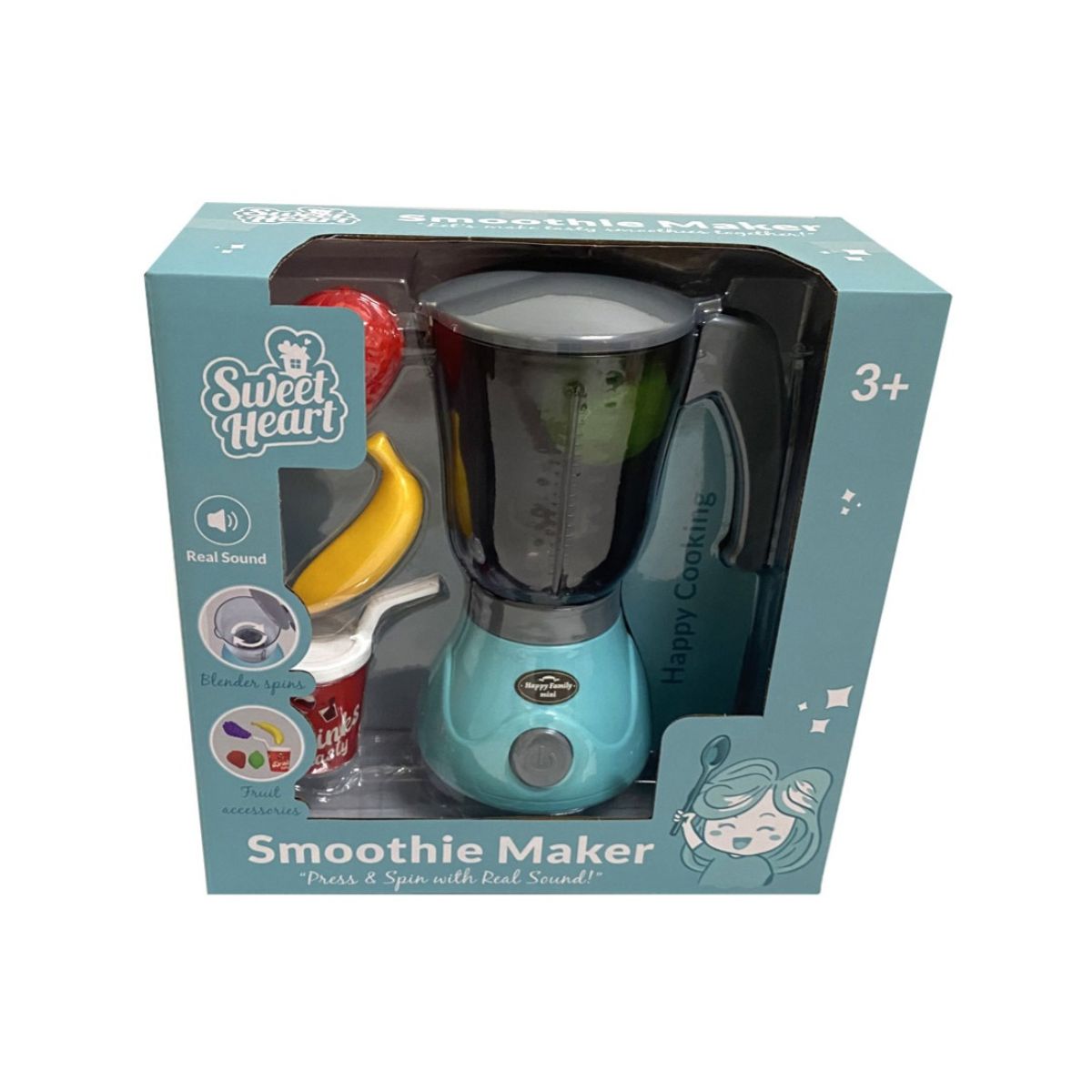 Đồ Chơi Máy Say Sinh Tố Kèm Trái Cây SWEET HEART SH36461
