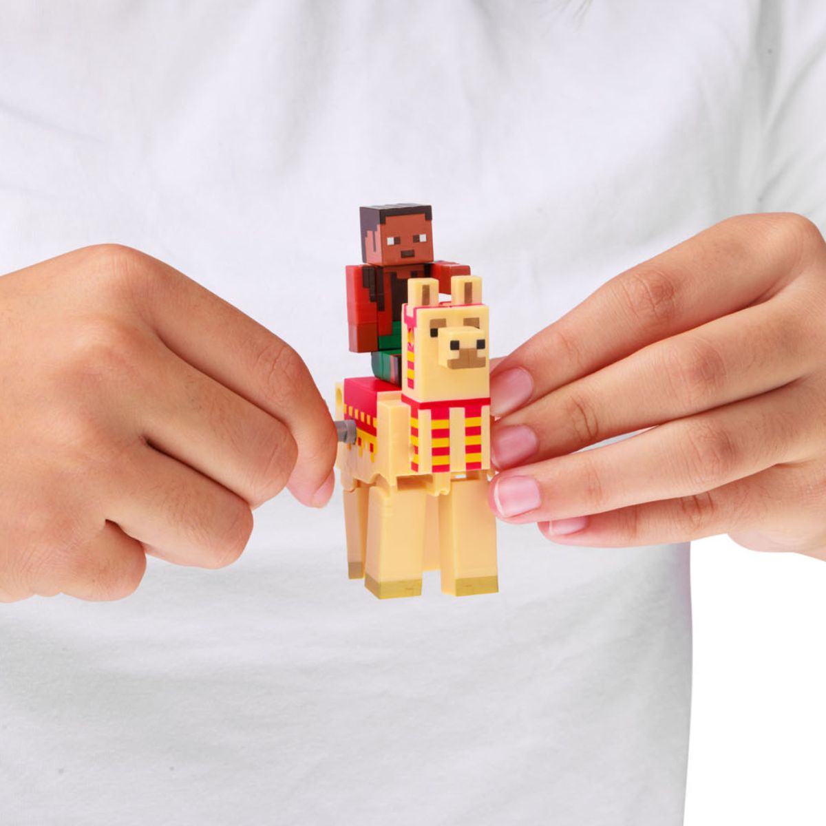 Đồ Chơi Minecraft Dây Cót Noor Cưỡi Llama MINECRAFT PMI LLA/MC1014