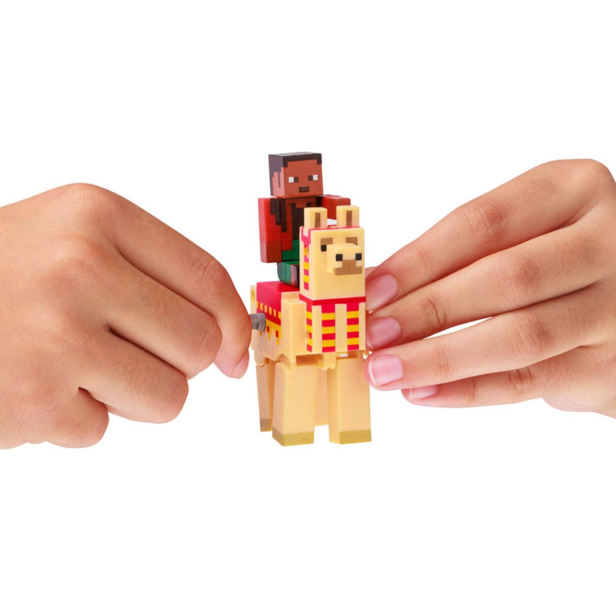 Đồ Chơi Minecraft Dây Cót Noor Cưỡi Llama MINECRAFT PMI LLA/MC1014