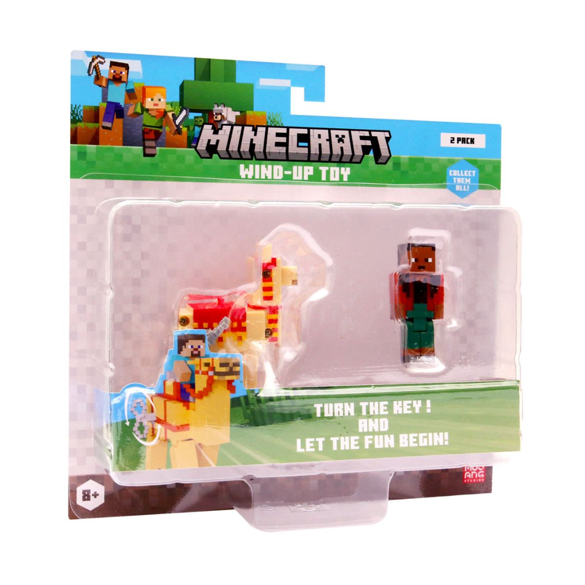 Đồ Chơi Minecraft Dây Cót Noor Cưỡi Llama MINECRAFT PMI LLA/MC1014