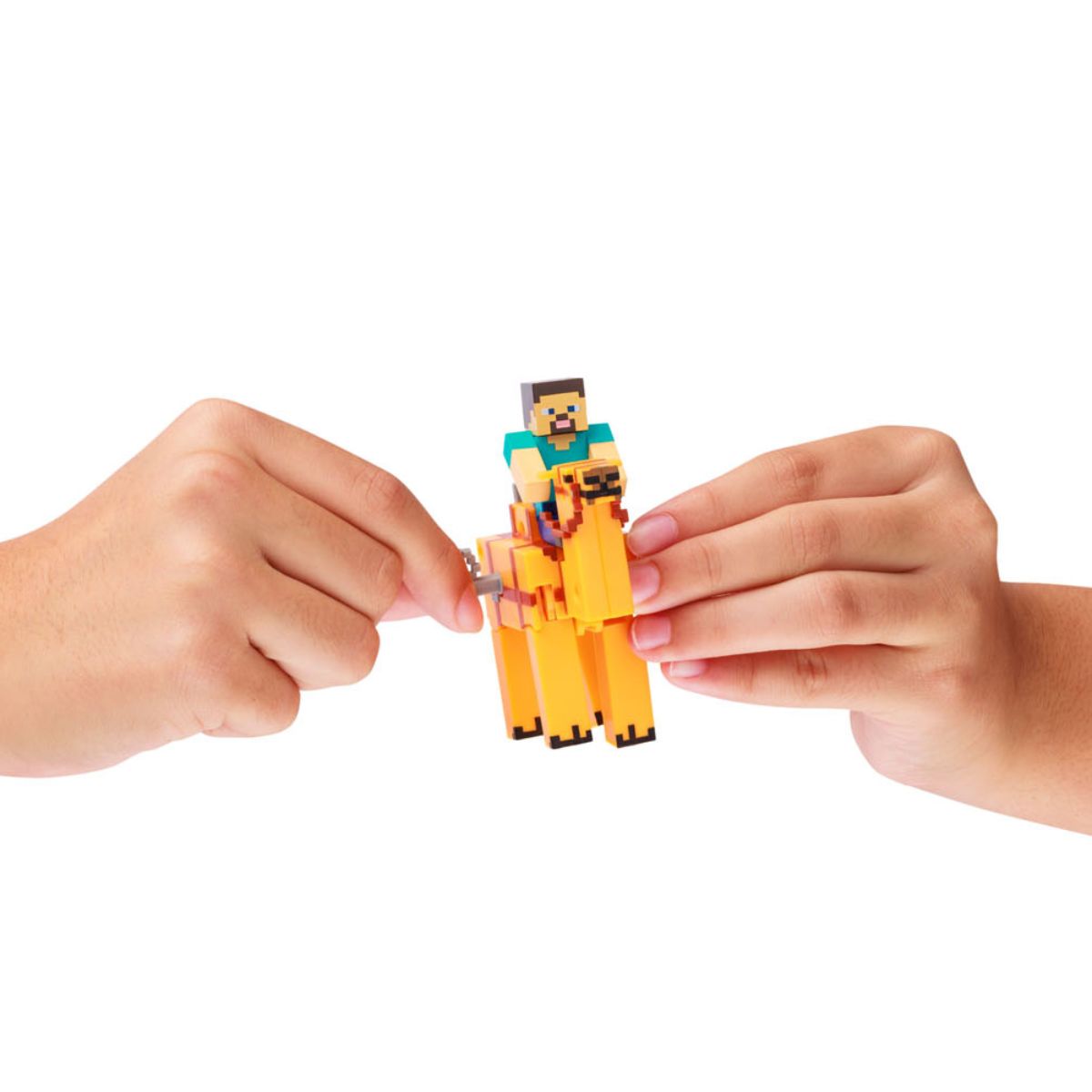 Đồ Chơi Minecraft Dây Cót Steve Cưỡi Lạc Đà MINECRAFT PMI CAM/MC1014