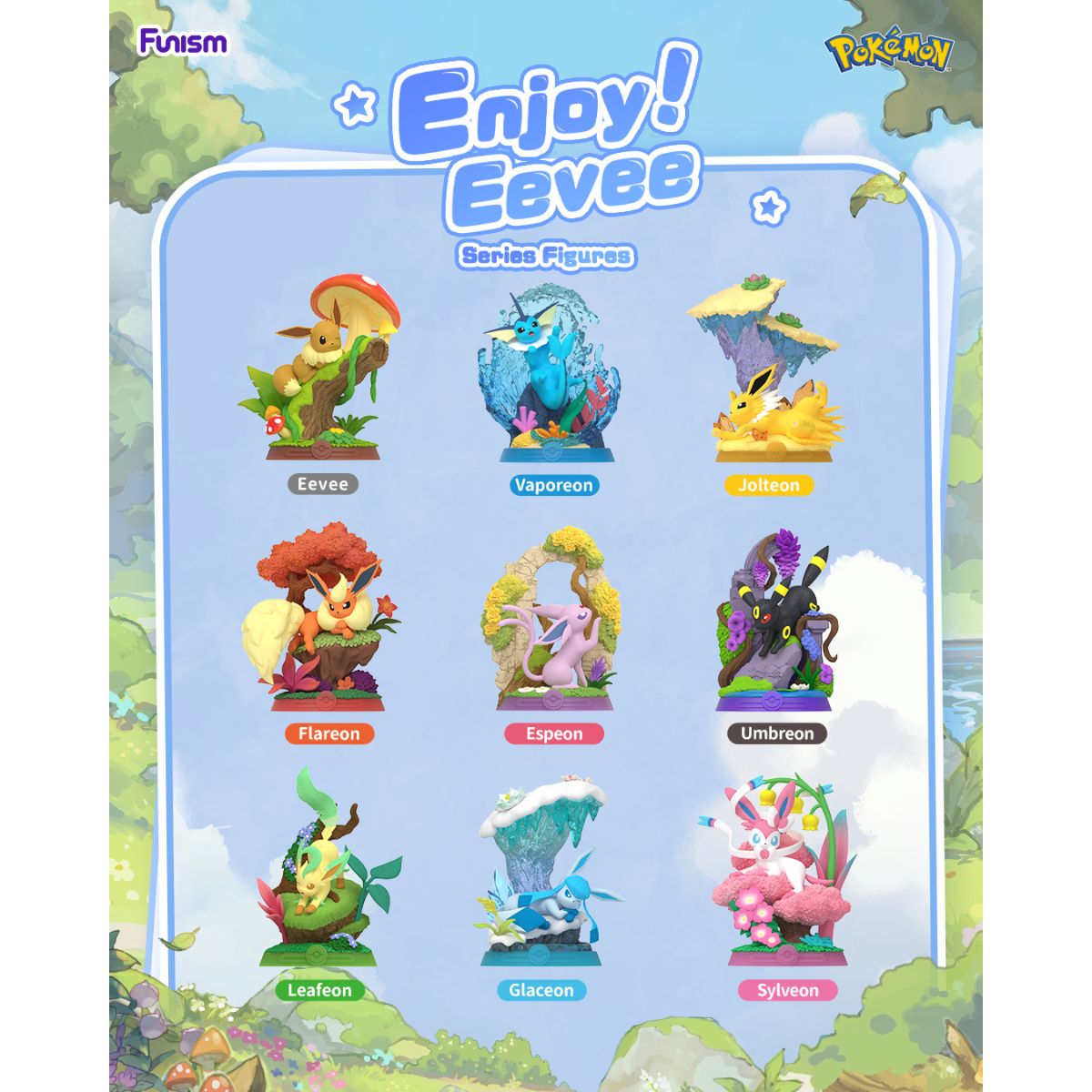 Đồ Chơi Mô hình Enjoy ! Eevee Series Figures FUNISM MX2302
