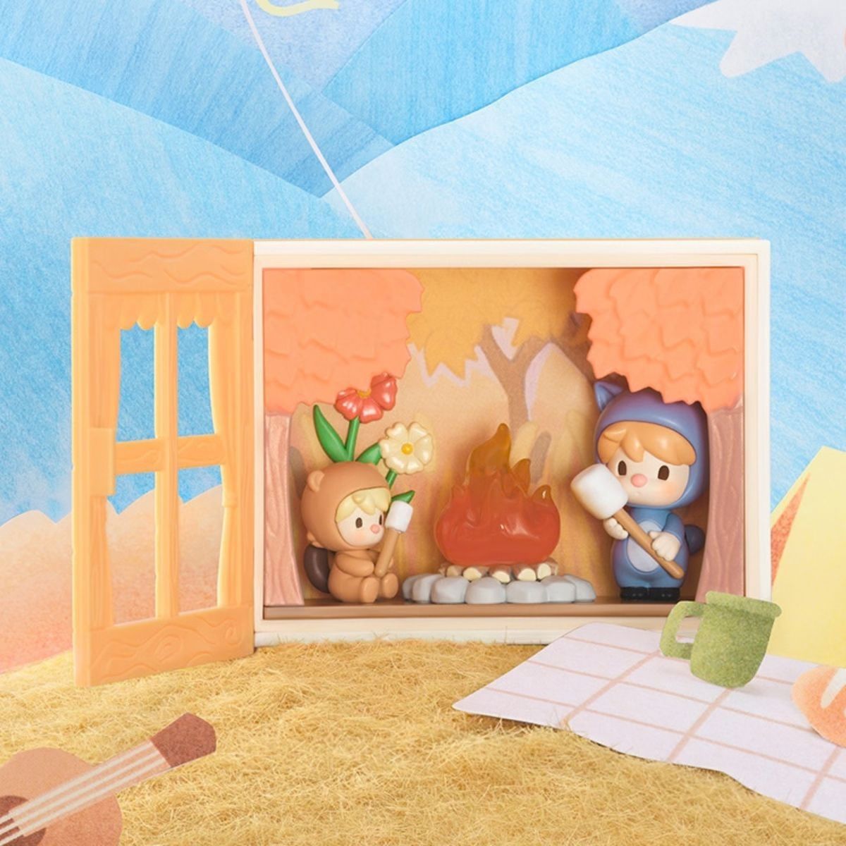 Đồ Chơi Mô Hình Sweet Bean Celebrate Ordinary Days Series Scene Sets POP MART IP OTHERS 6941313028418