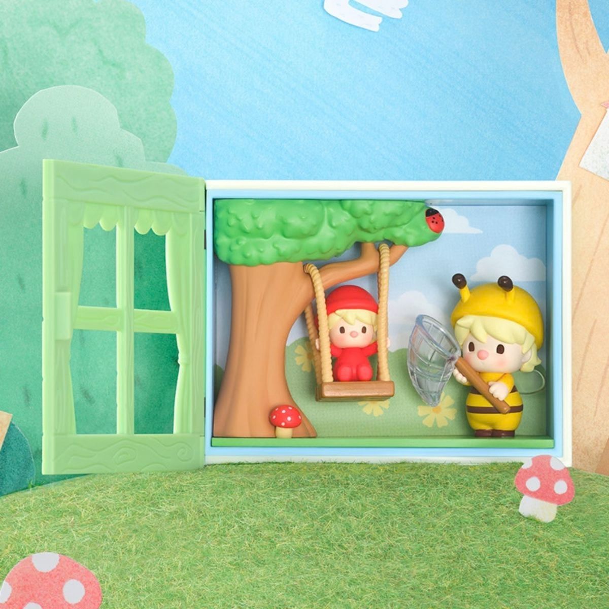 Đồ Chơi Mô Hình Sweet Bean Celebrate Ordinary Days Series Scene Sets POP MART IP OTHERS 6941313028418