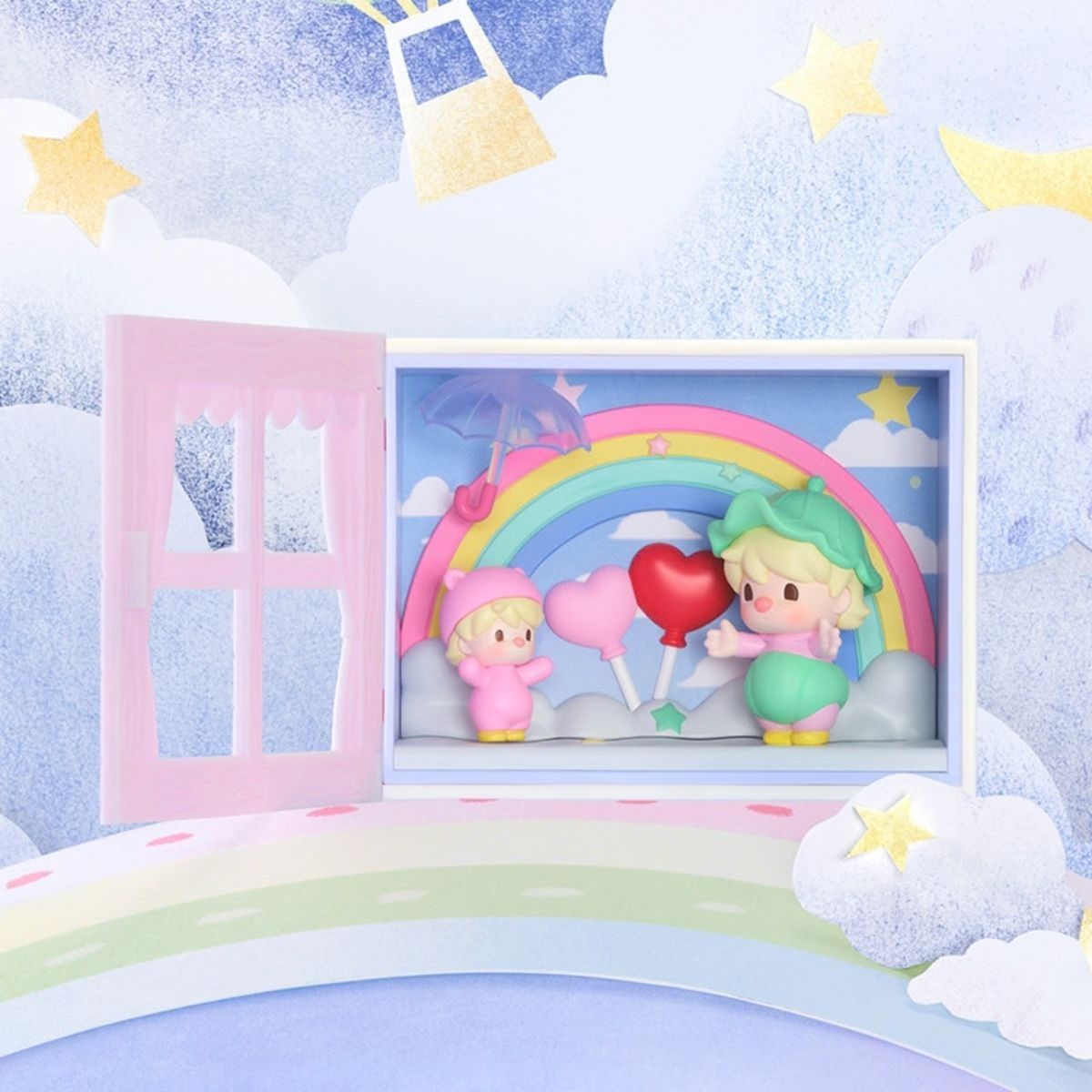 Đồ Chơi Mô Hình Sweet Bean Celebrate Ordinary Days Series Scene Sets POP MART IP OTHERS 6941313028418
