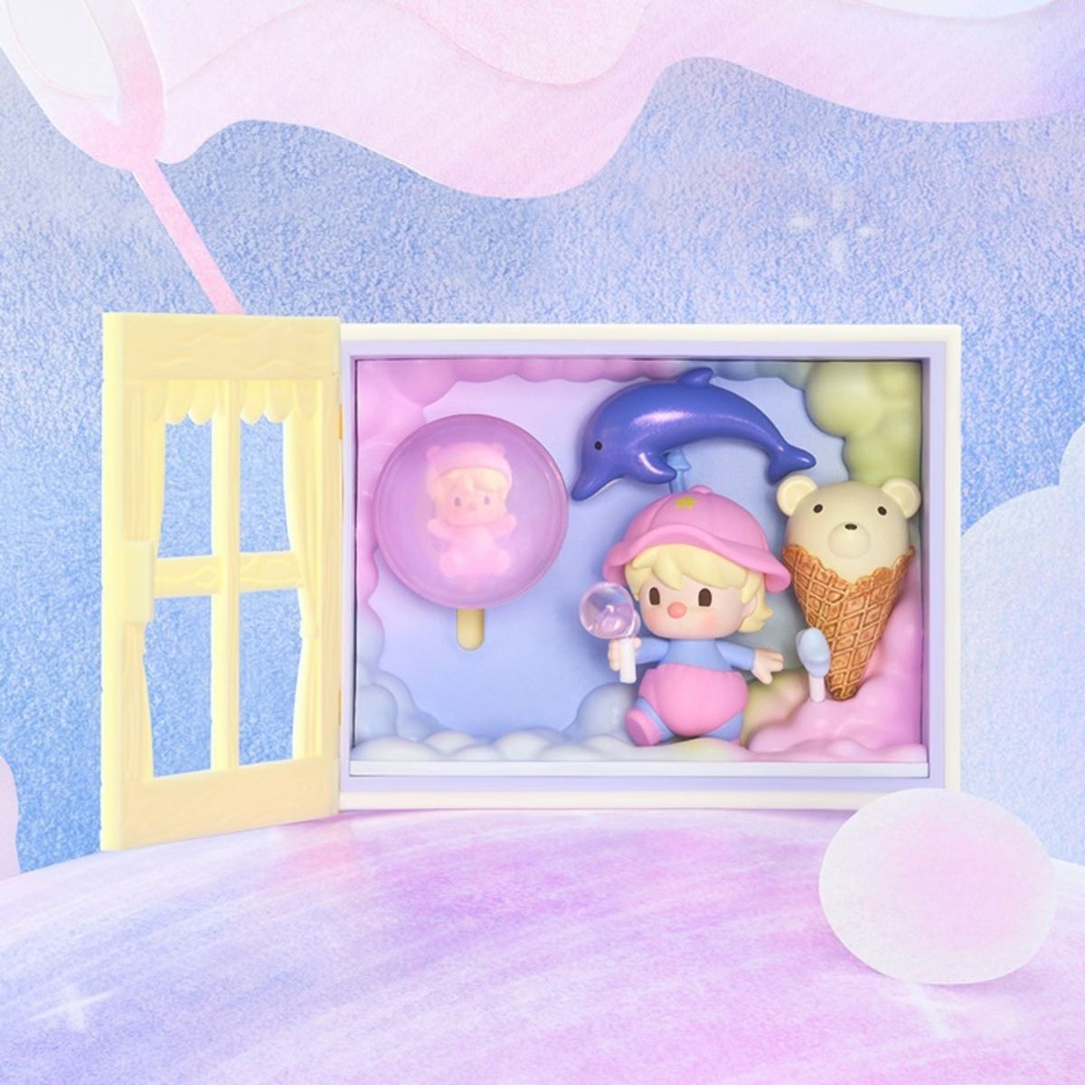 Đồ Chơi Mô Hình Sweet Bean Celebrate Ordinary Days Series Scene Sets POP MART IP OTHERS 6941313028418