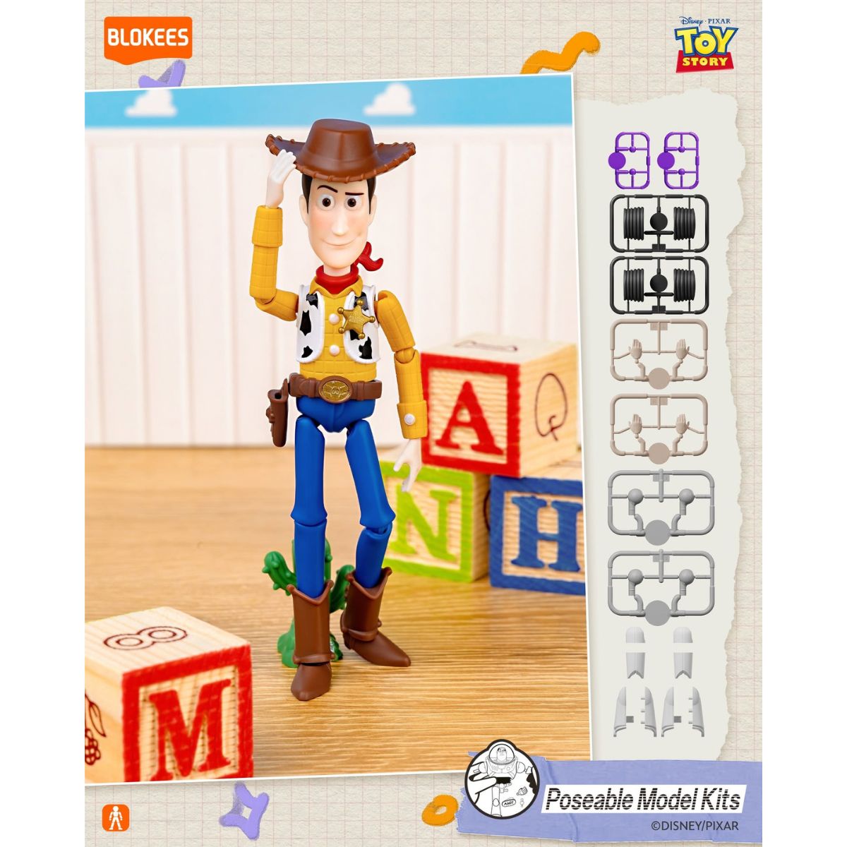 Đồ Chơi Mô hình Toy Story Bộ Sưu Tập Ngẫu Nhiên 01 BLOKEES 75933-B