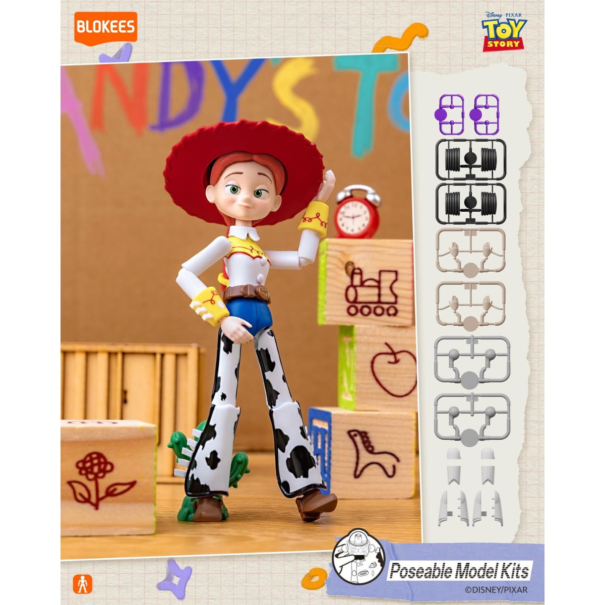 Đồ Chơi Mô hình Toy Story Bộ Sưu Tập Ngẫu Nhiên 01 BLOKEES 75933-B