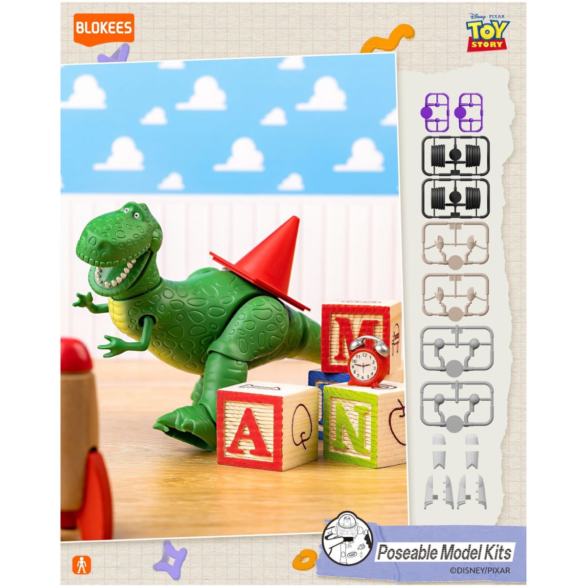 Đồ Chơi Mô hình Toy Story Bộ Sưu Tập Ngẫu Nhiên 01 BLOKEES 75933-B